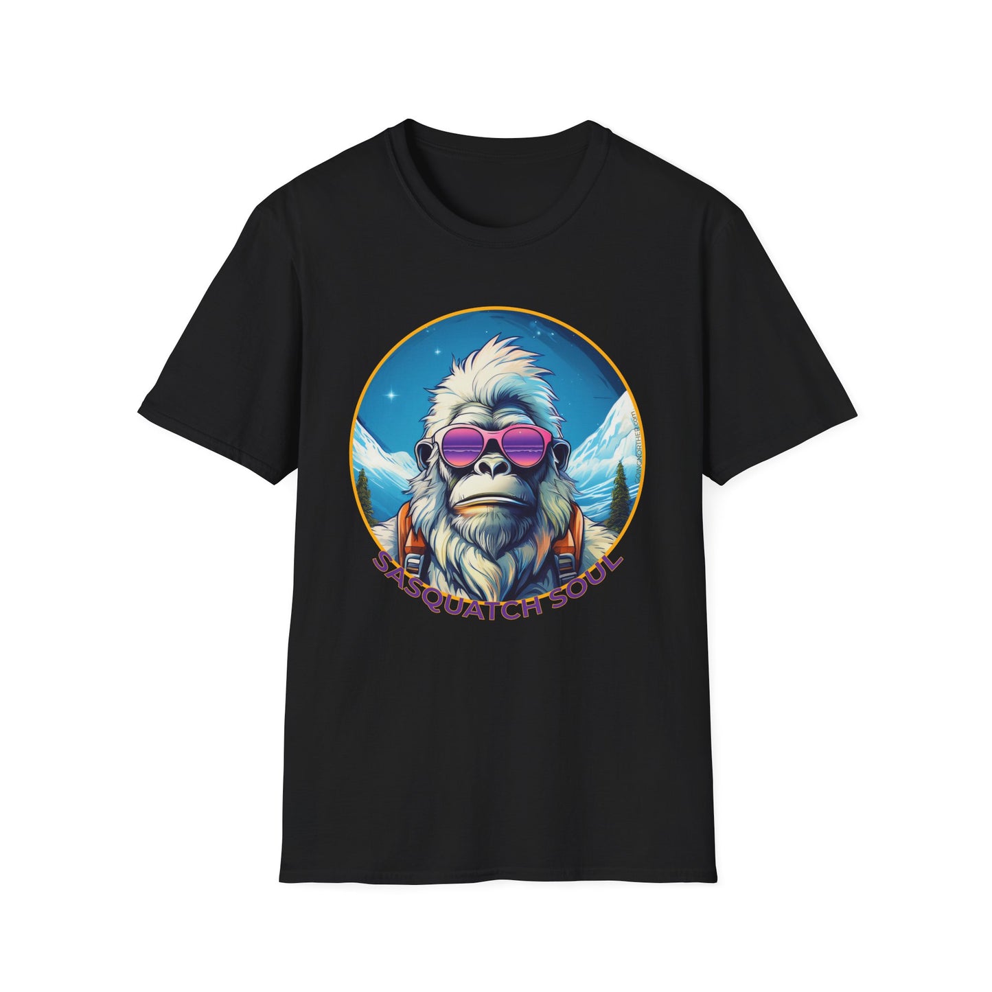 Vizsla Style - Going Norther - Bigfoot - Sasquatch Soul T-Shirt - Retro Design