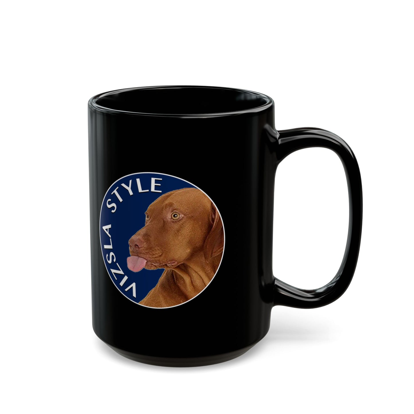 Vizsla Mom Mug with Vizsla Style Logo - Perfect Gift for Mother's Day