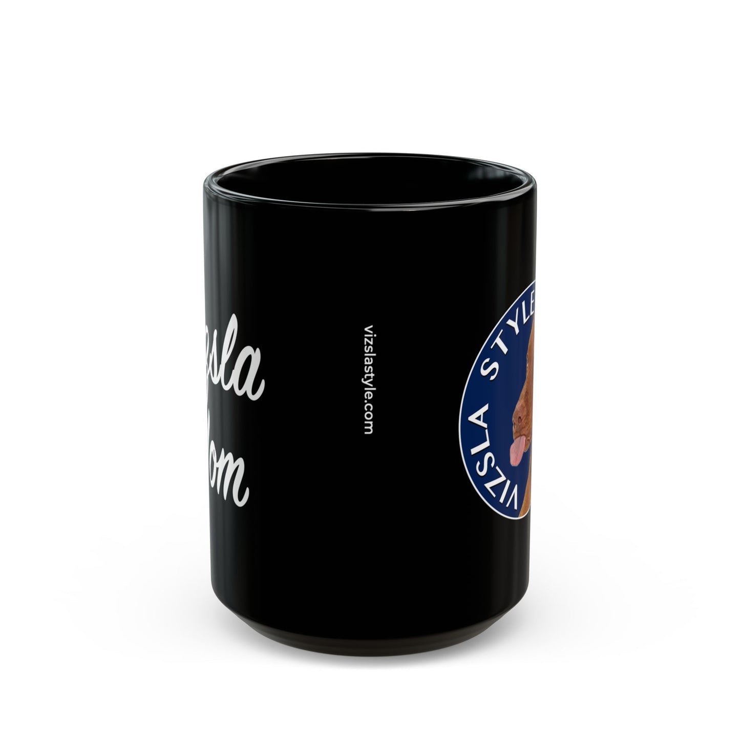 Vizsla Mom Mug with Vizsla Style Logo - Perfect Gift for Mother's Day