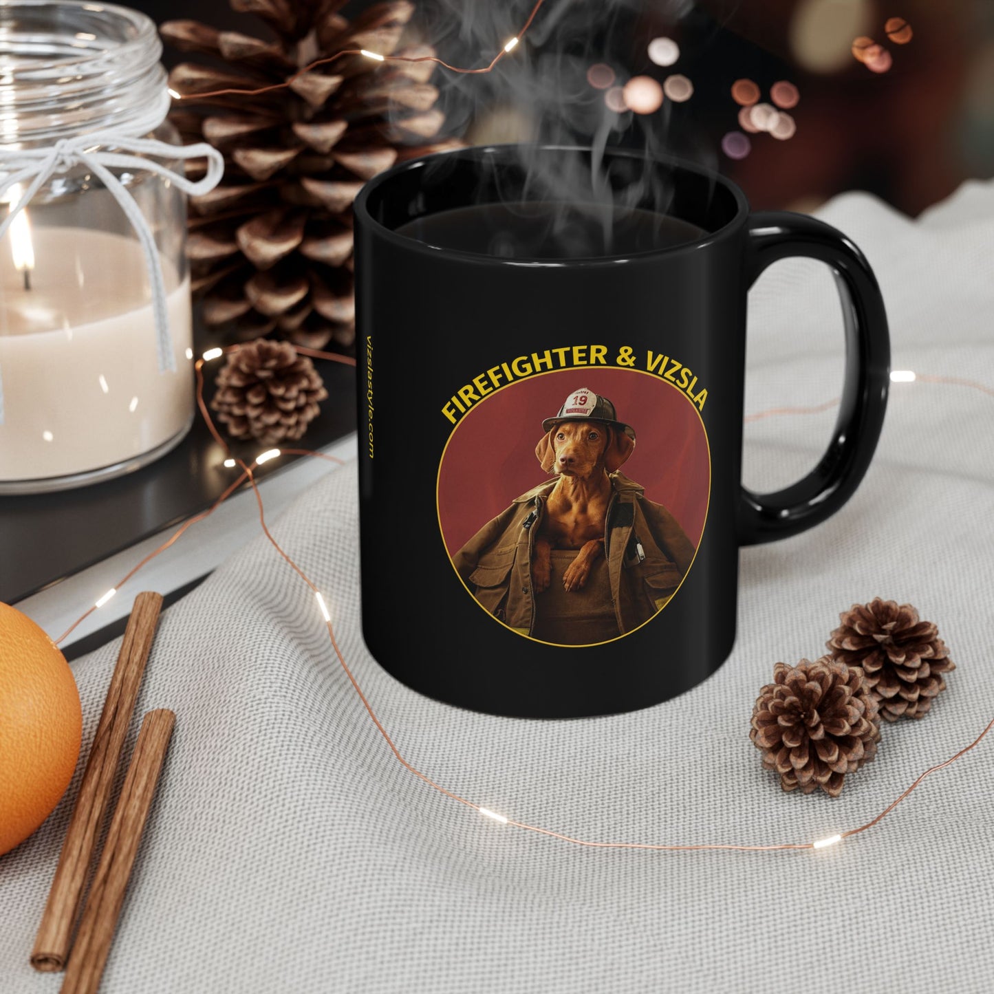 Perfect Response Team - Firefighter & Vizsla