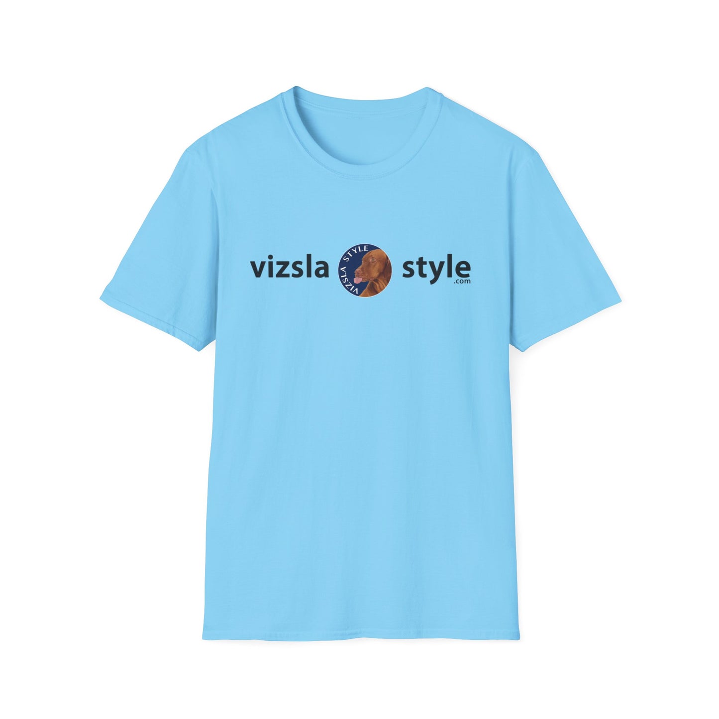 It's All About Tucker - Vizsla Style All Around Sports T-shirt (Dk Text)