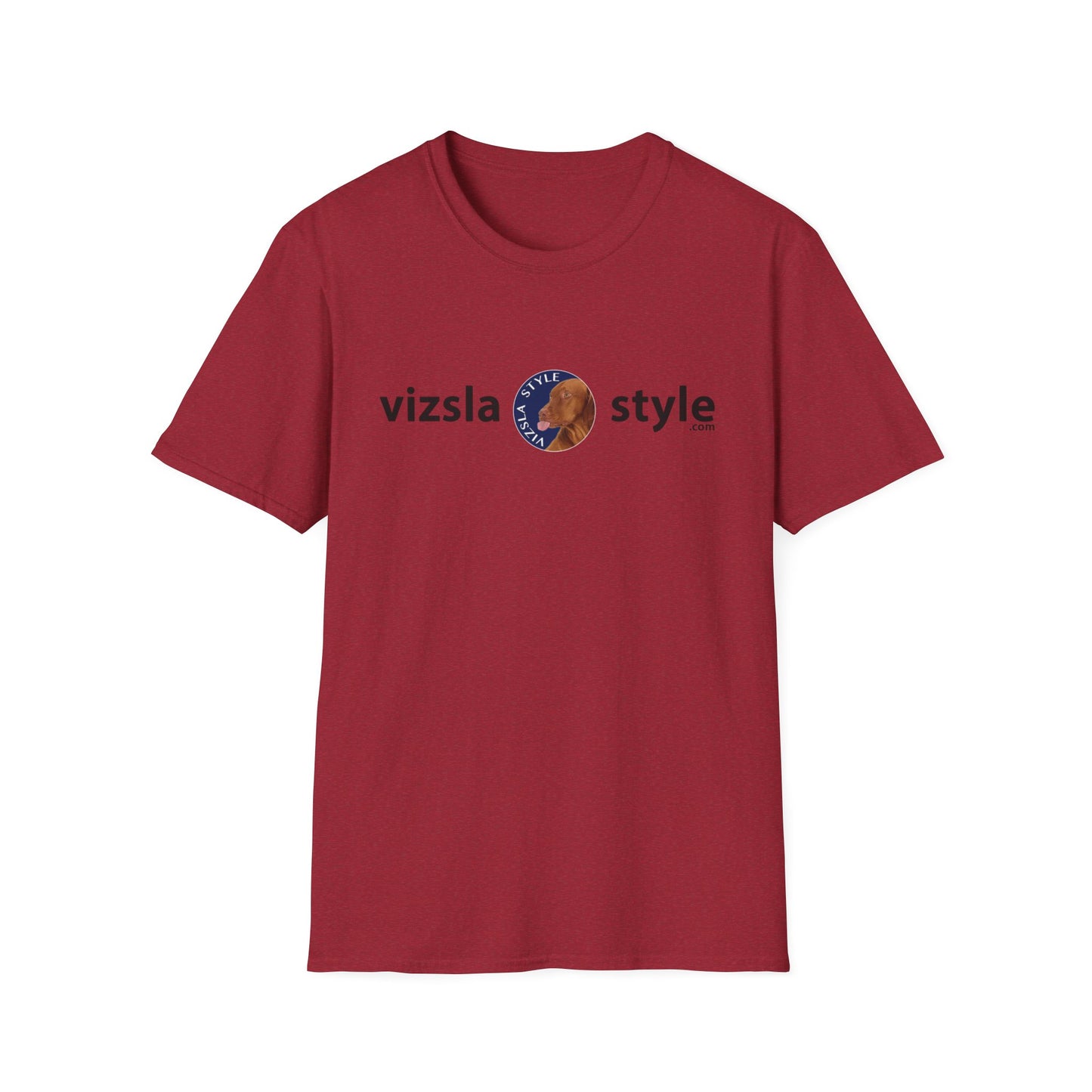 It's All About Tucker - Vizsla Style All Around Sports T-shirt (Dk Text)