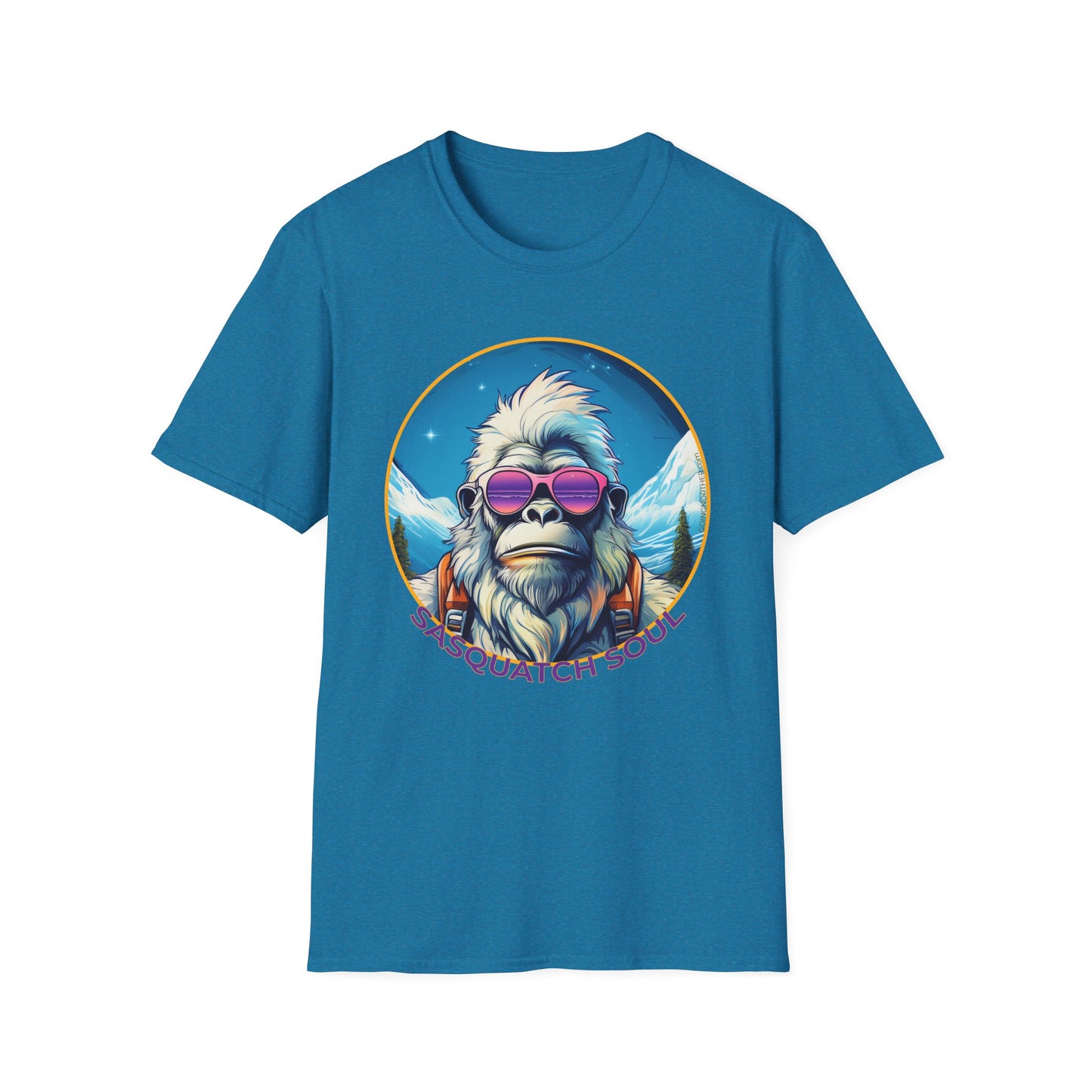 Vizsla Style - Going Norther - Bigfoot - Sasquatch Soul T-Shirt - Retro Design