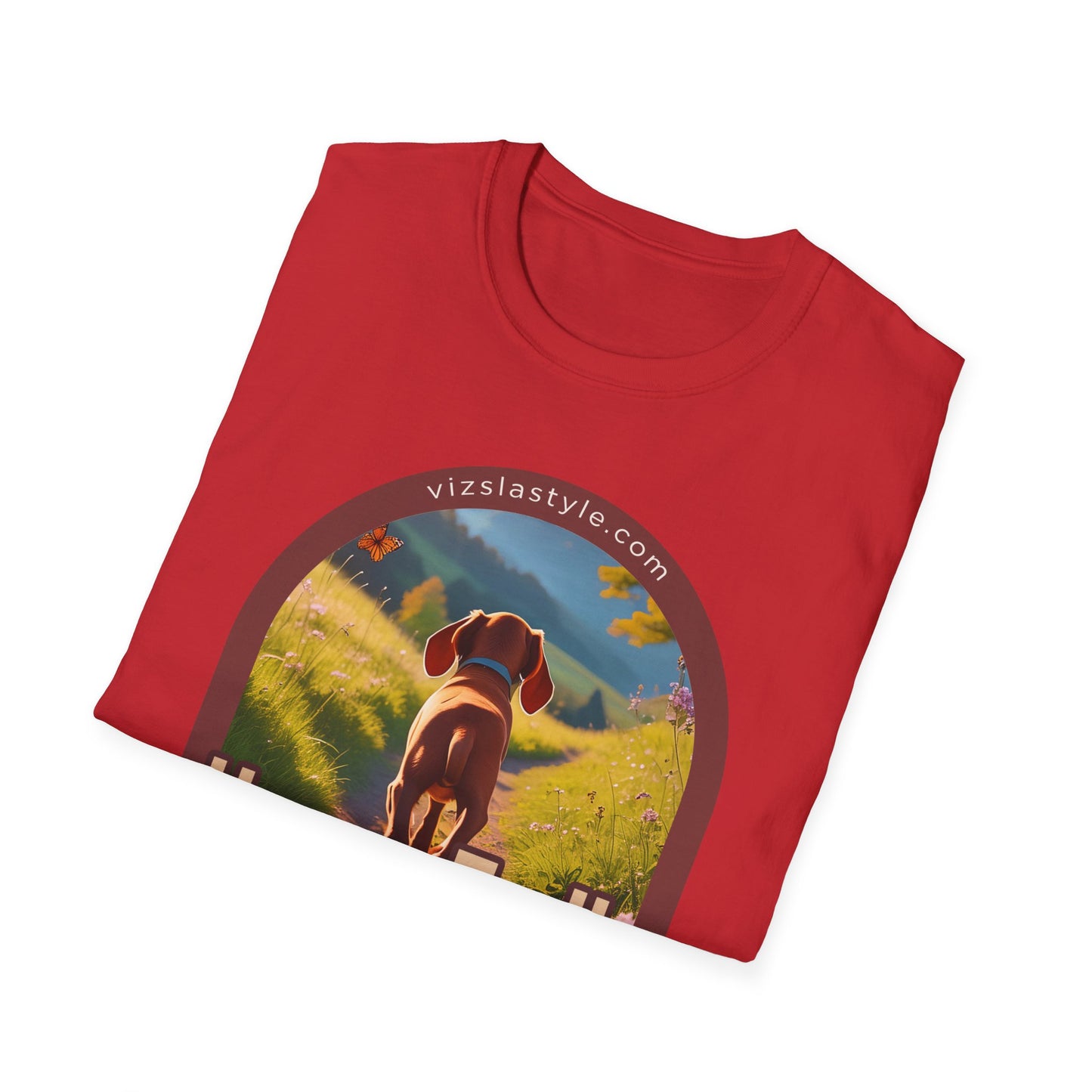 Happy Trails With My Vizsla Puppy t-shirt