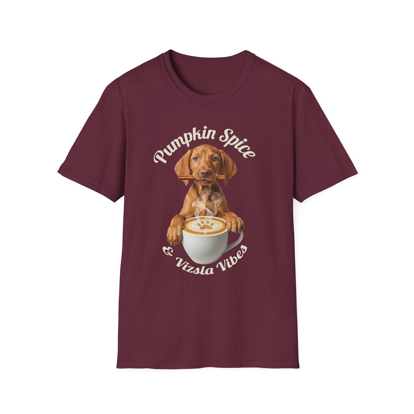 Pumpkin Spice Vizsla Shirt | Fall Dog Lover Tee