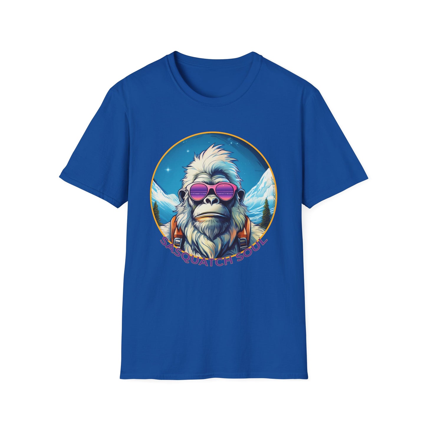 Vizsla Style - Going Norther - Bigfoot - Sasquatch Soul T-Shirt - Retro Design