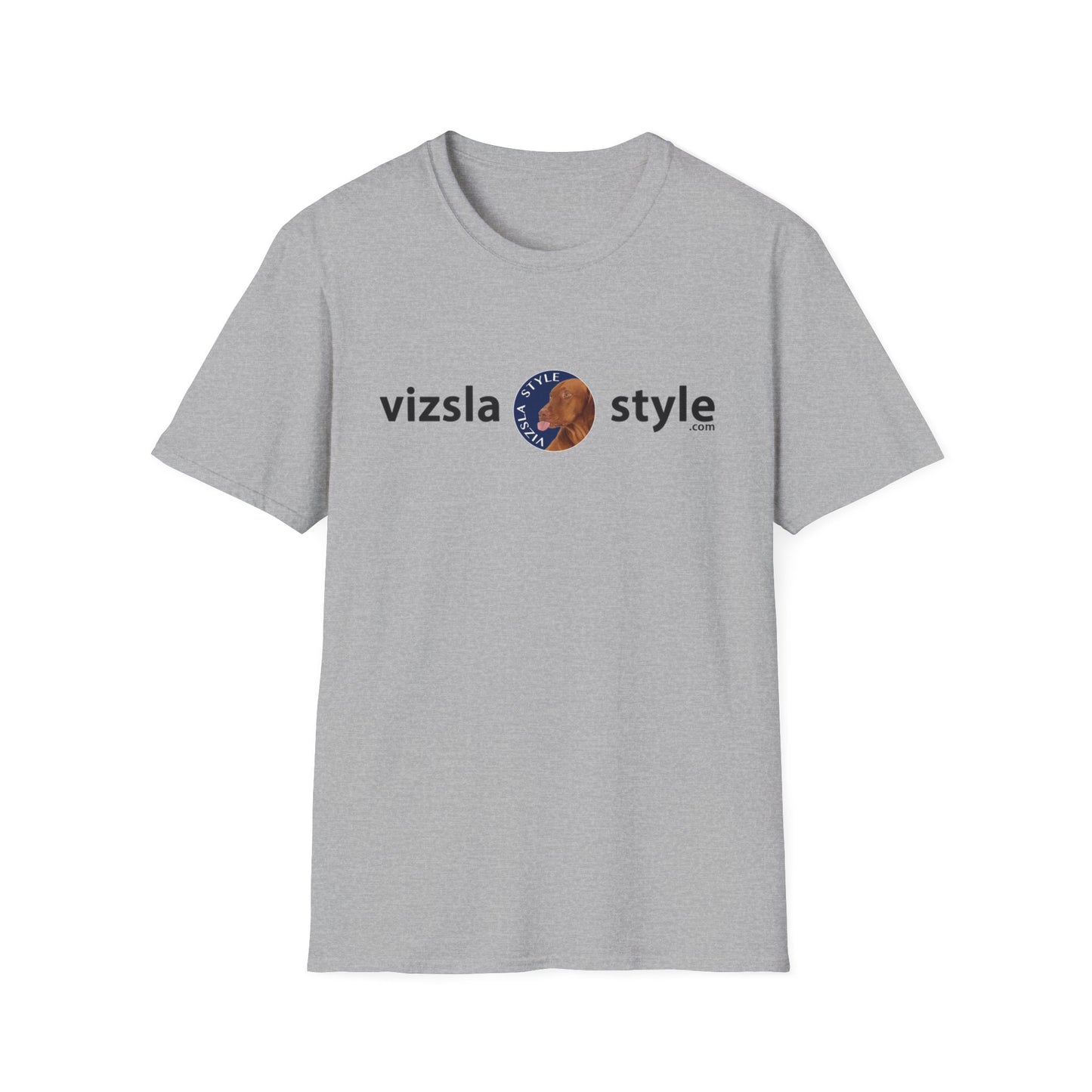 It's All About Tucker - Vizsla Style All Around Sports T-shirt (Dk Text)
