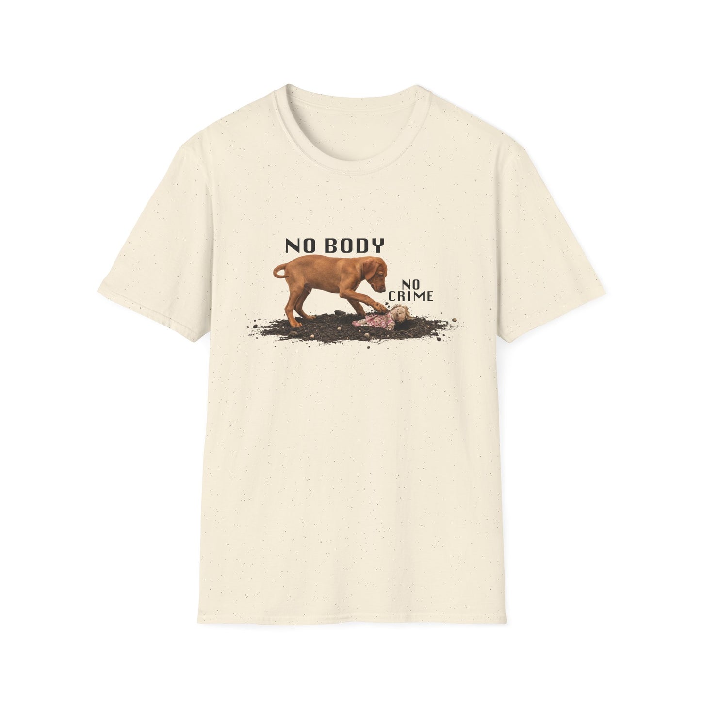 Vizsla Puppy 'No Body No Crime' T-Shirt