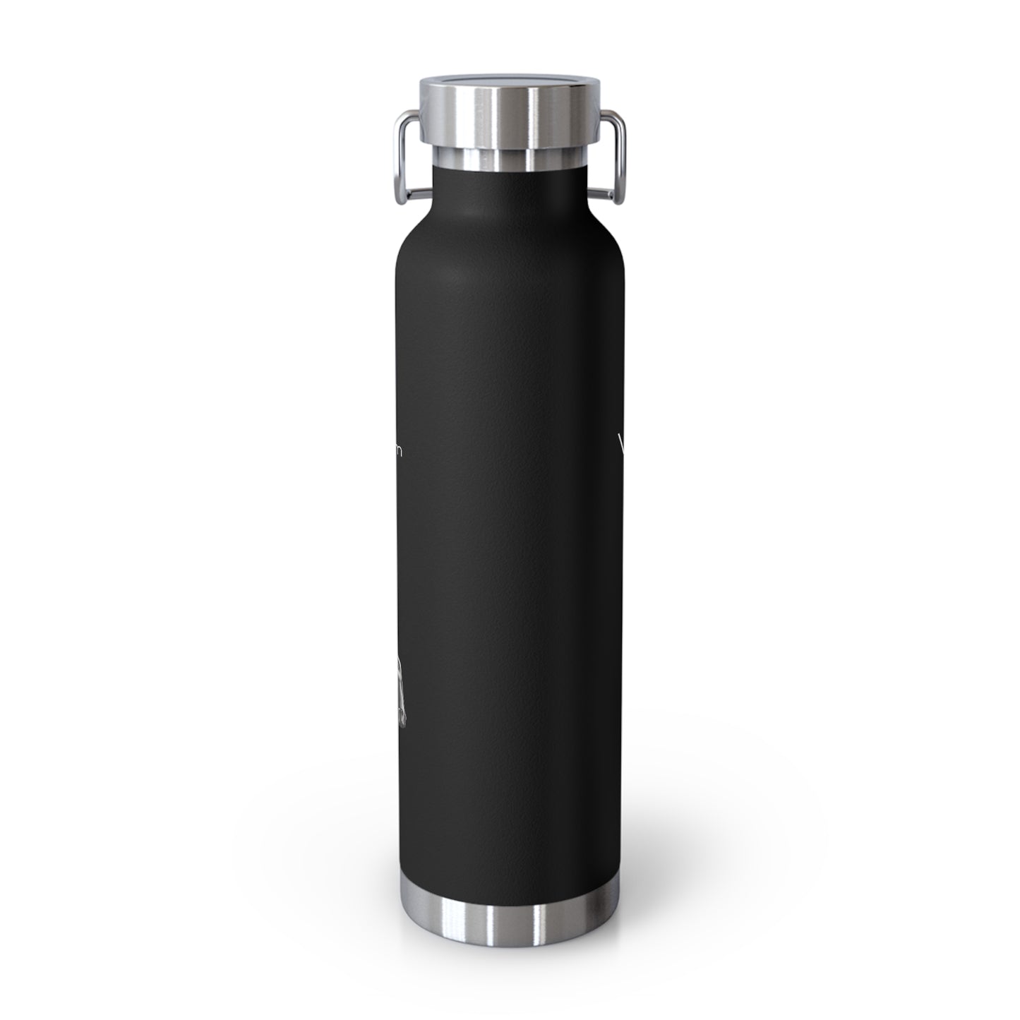 Vizsla Style Puppy w/ Logo - Stylish Copper Insulated Water Bottle