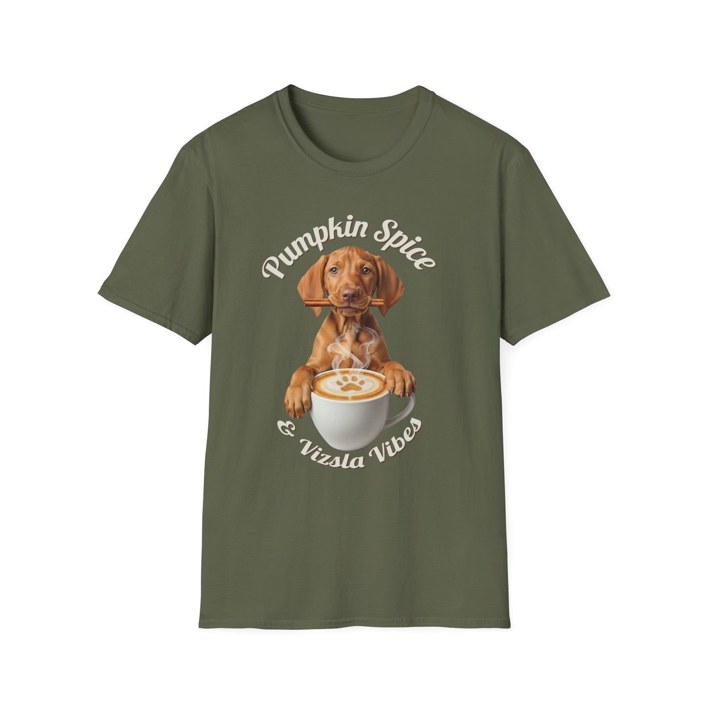 Pumpkin Spice Vizsla Shirt | Fall Dog Lover Tee