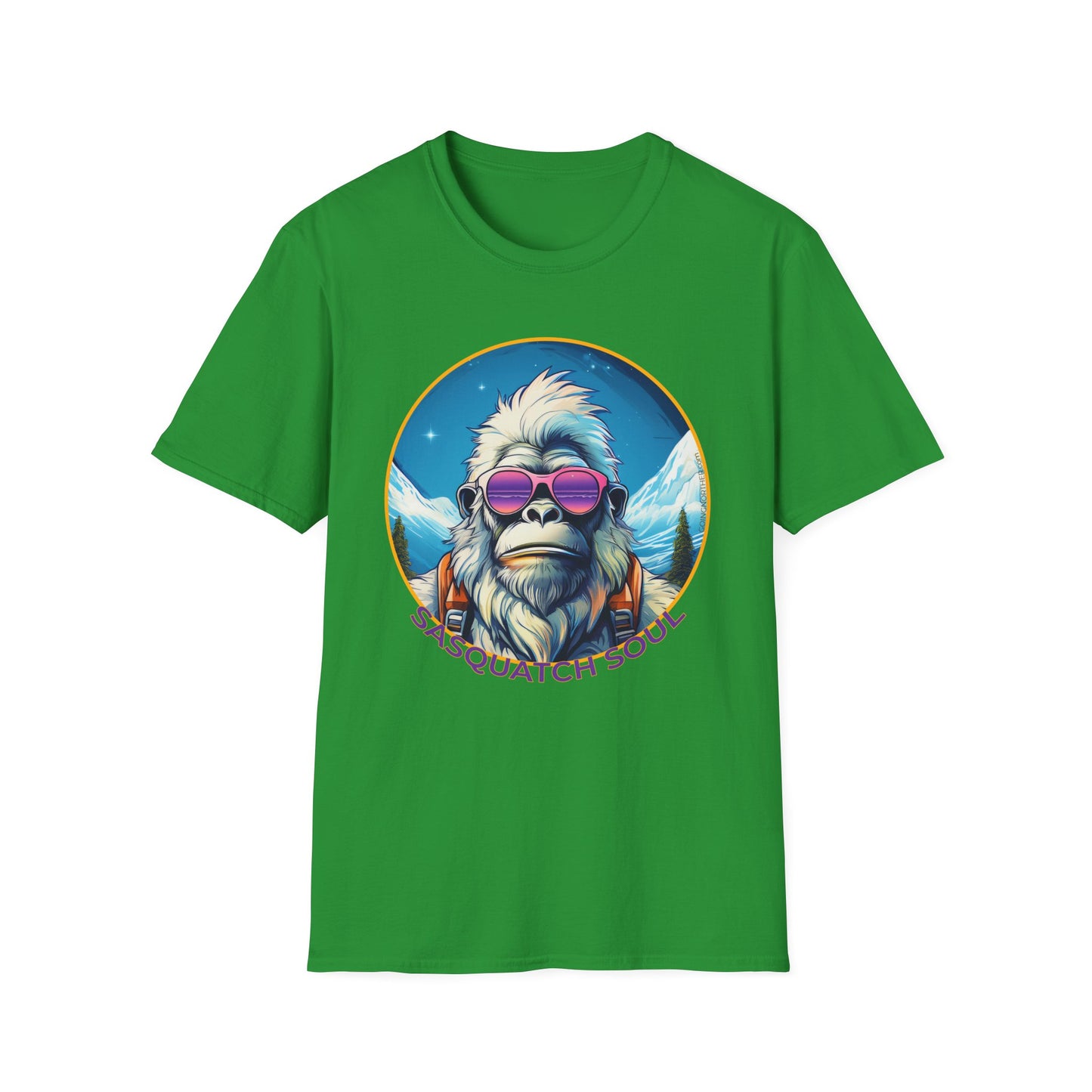 Vizsla Style - Going Norther - Bigfoot - Sasquatch Soul T-Shirt - Retro Design