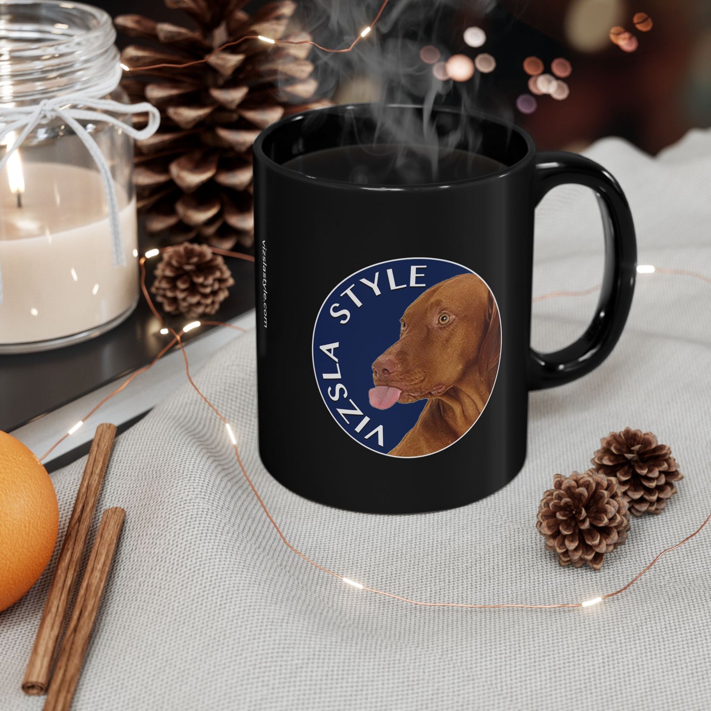 Vizsla Mom Mug with Vizsla Style Logo - Perfect Gift for Mother's Day