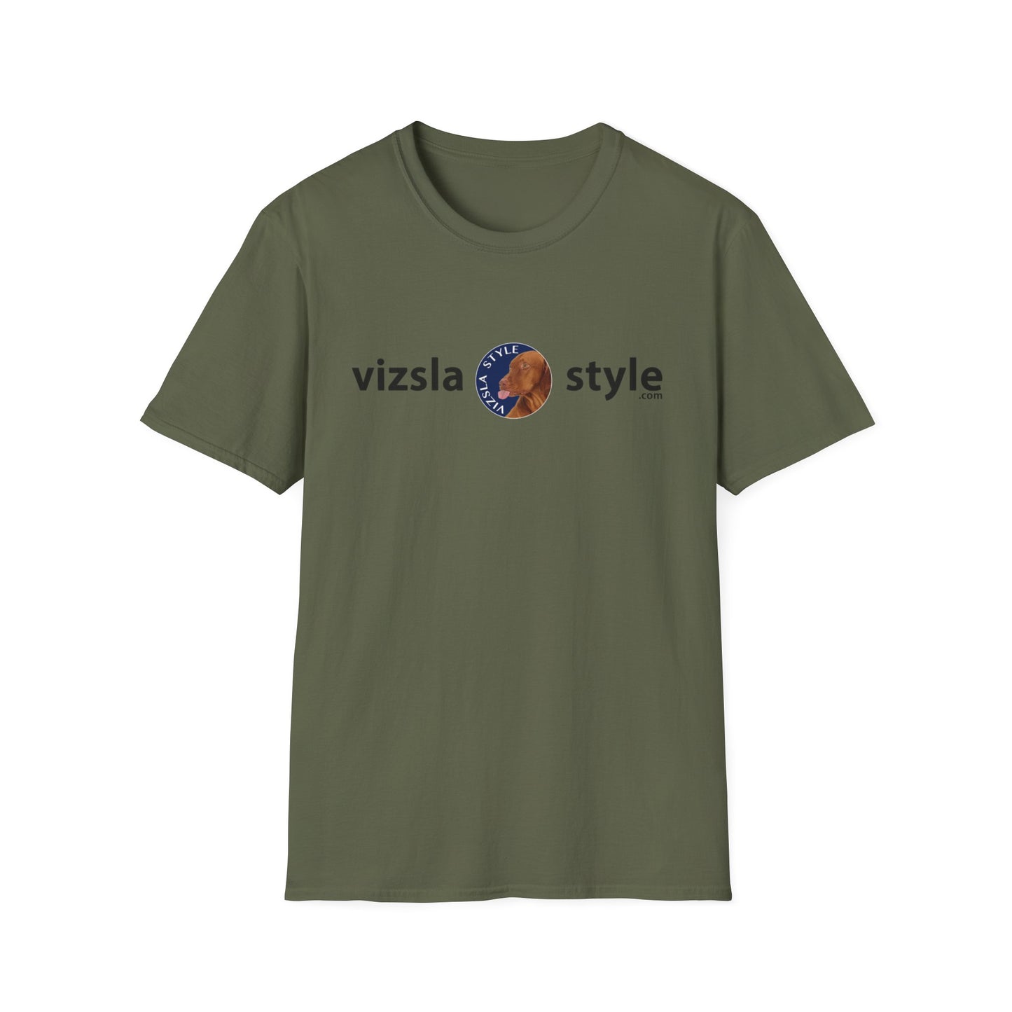It's All About Tucker - Vizsla Style All Around Sports T-shirt (Dk Text)
