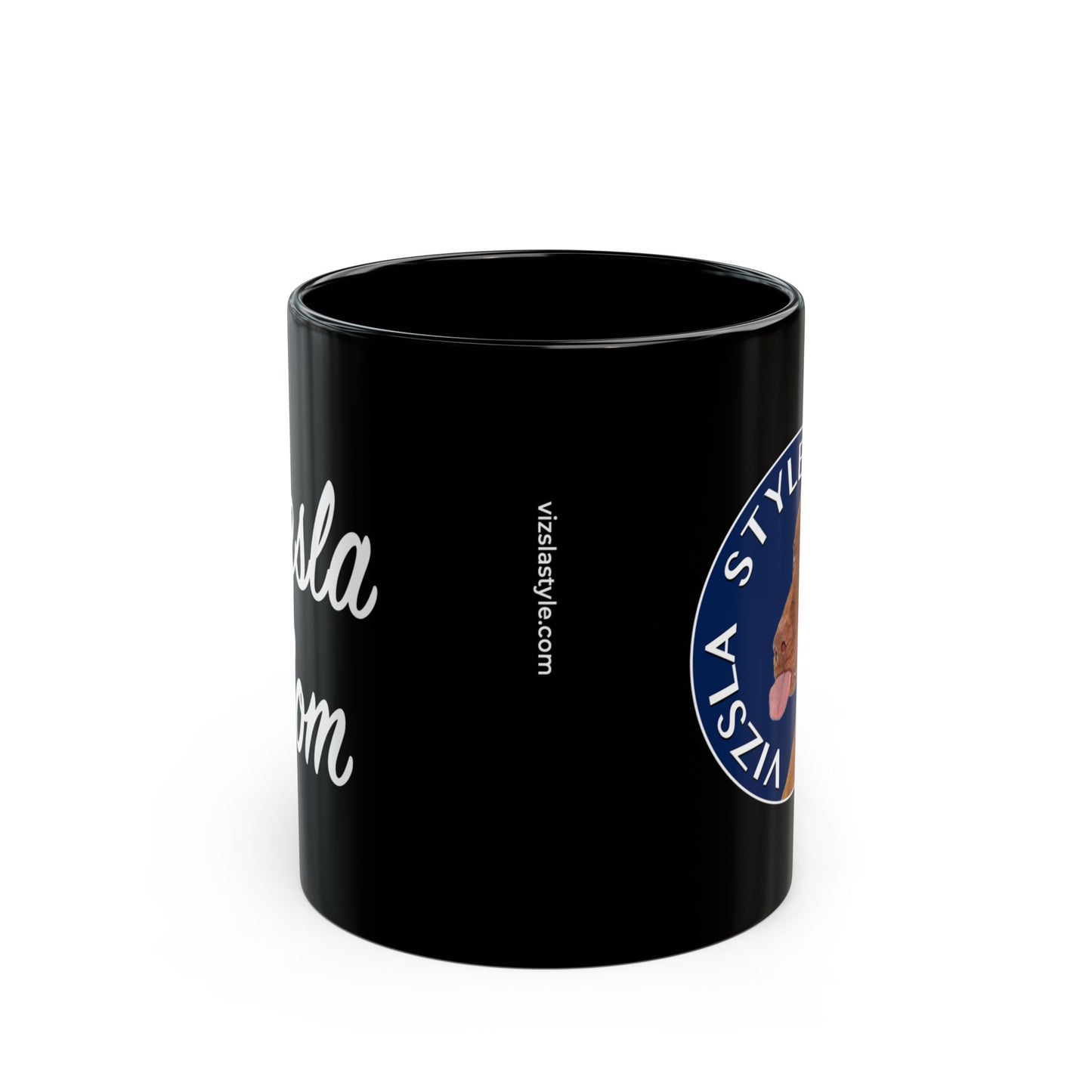 Vizsla Mom Mug with Vizsla Style Logo - Perfect Gift for Mother's Day