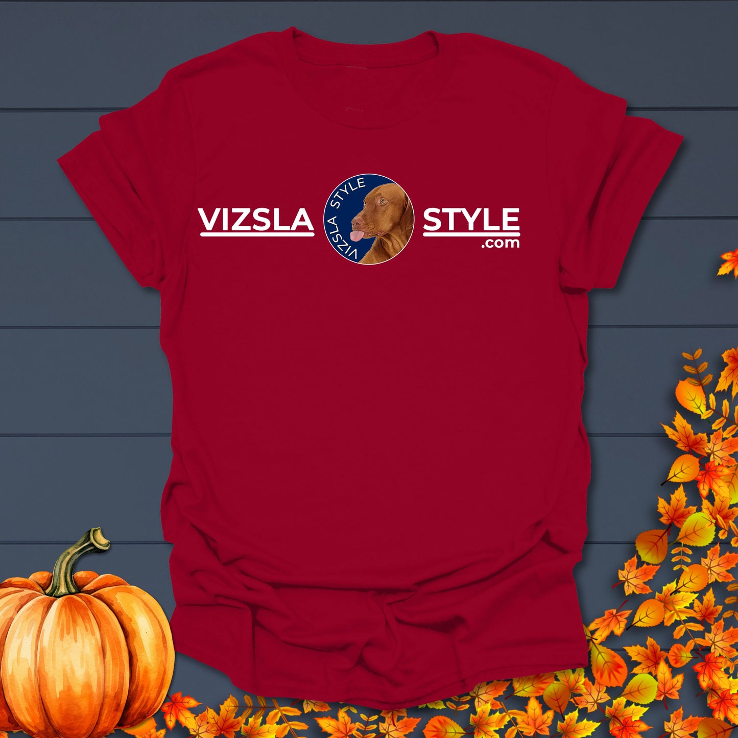 It's All About Tucker - Vizsla Style All Around Sports T-shirt (Lt Text)