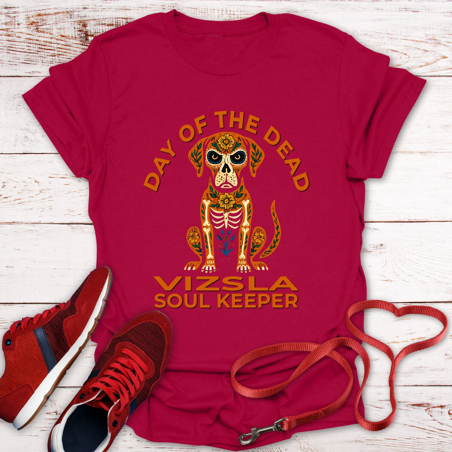 Day of the Dead Vizsla: Soul Keeper Tee