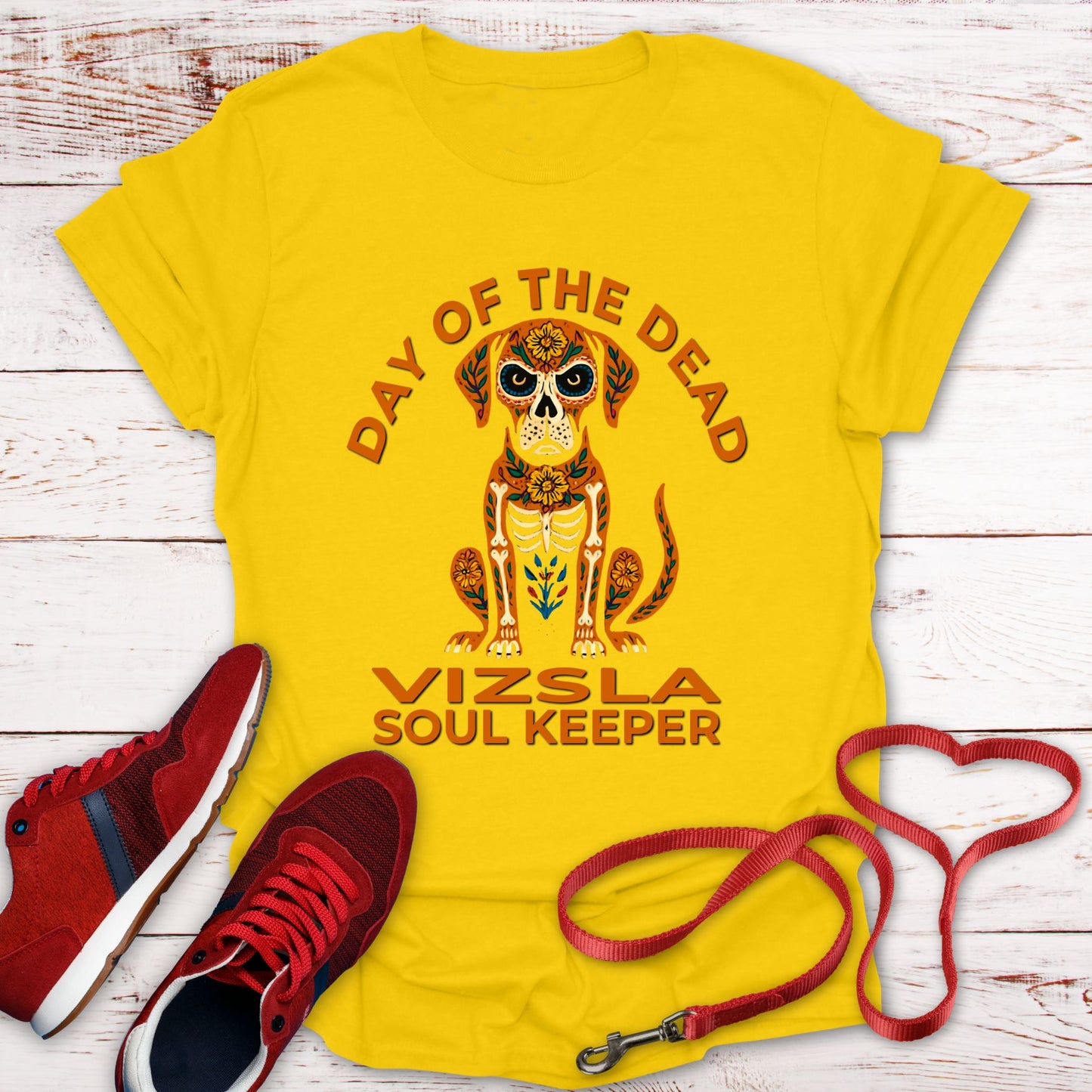 Day of the Dead Vizsla: Soul Keeper Tee