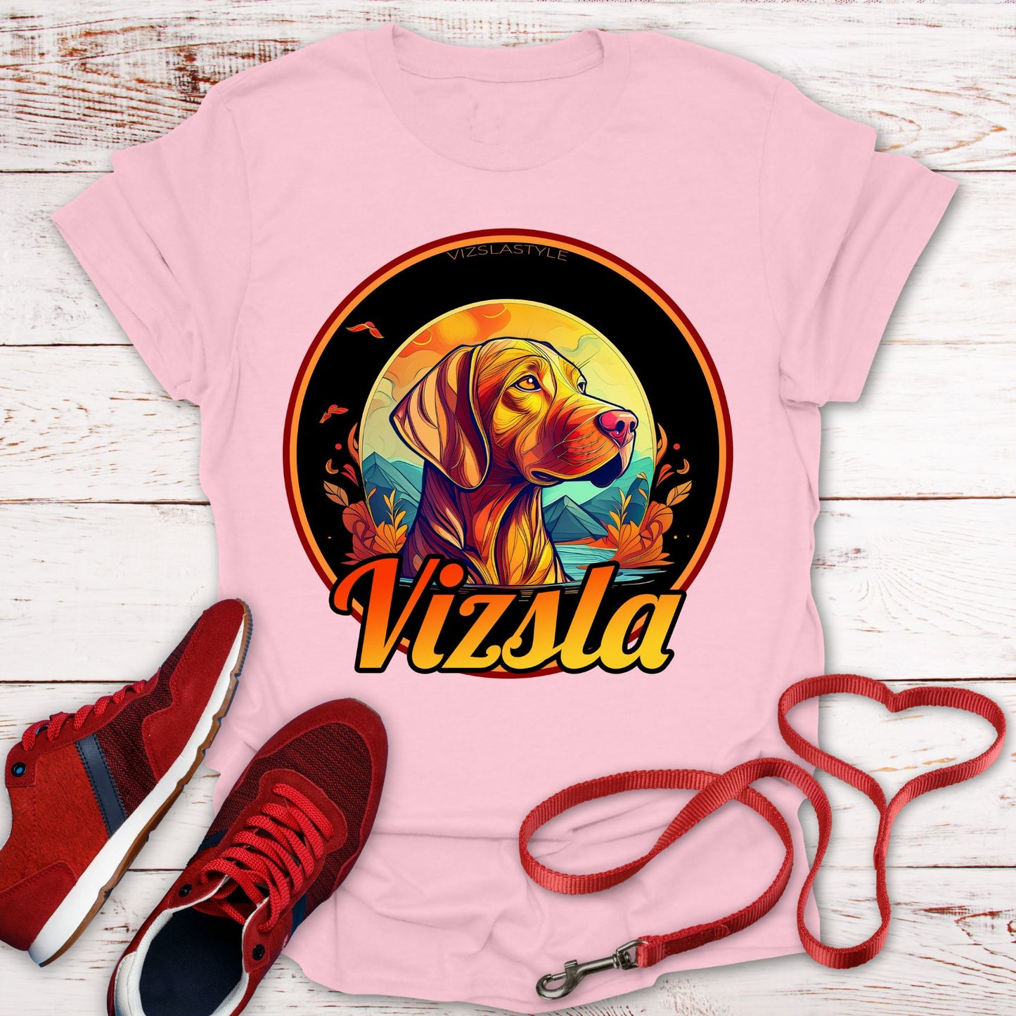 Vizsla: Majestic Fall Colors, Proud Mountain Dog