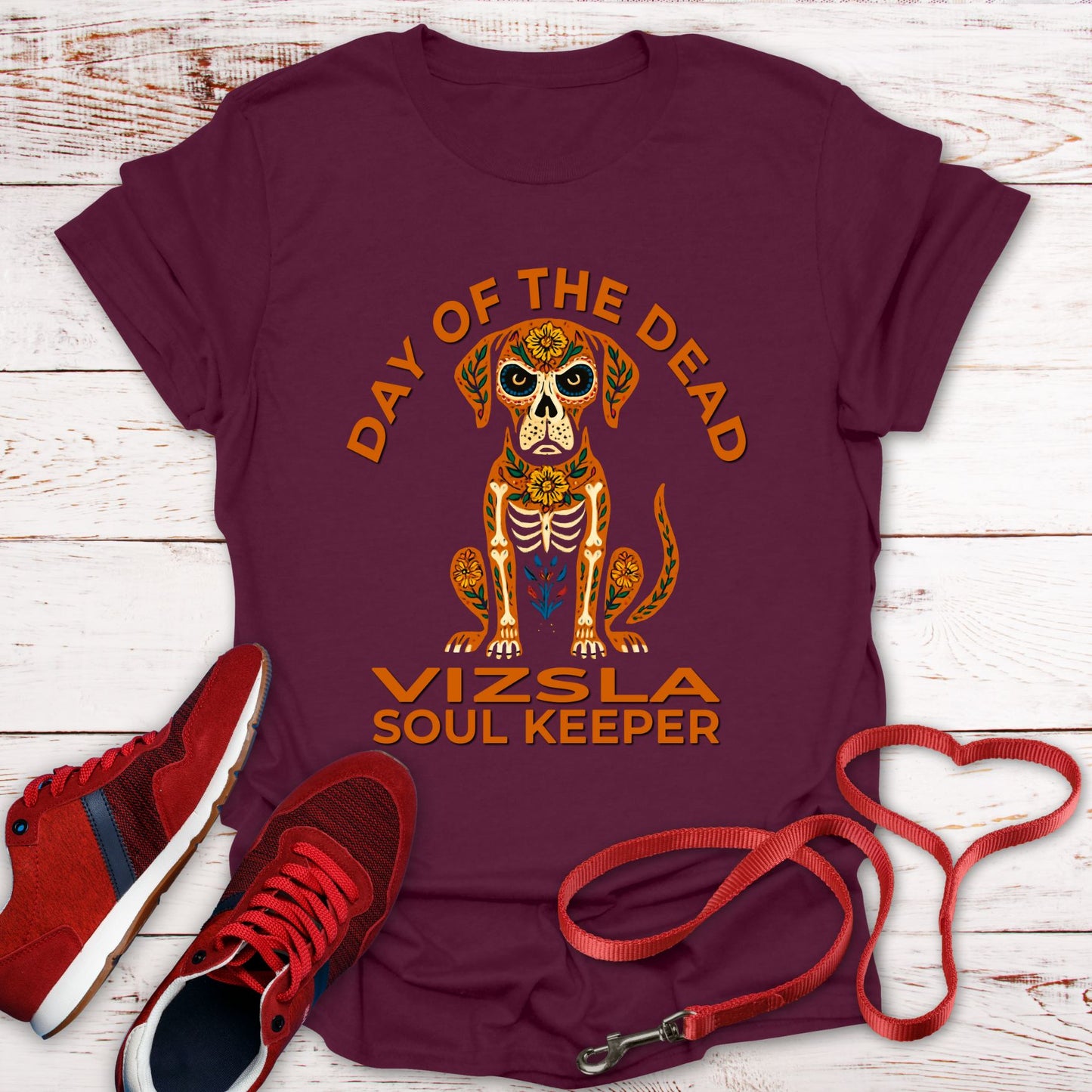 Day of the Dead Vizsla: Soul Keeper Tee
