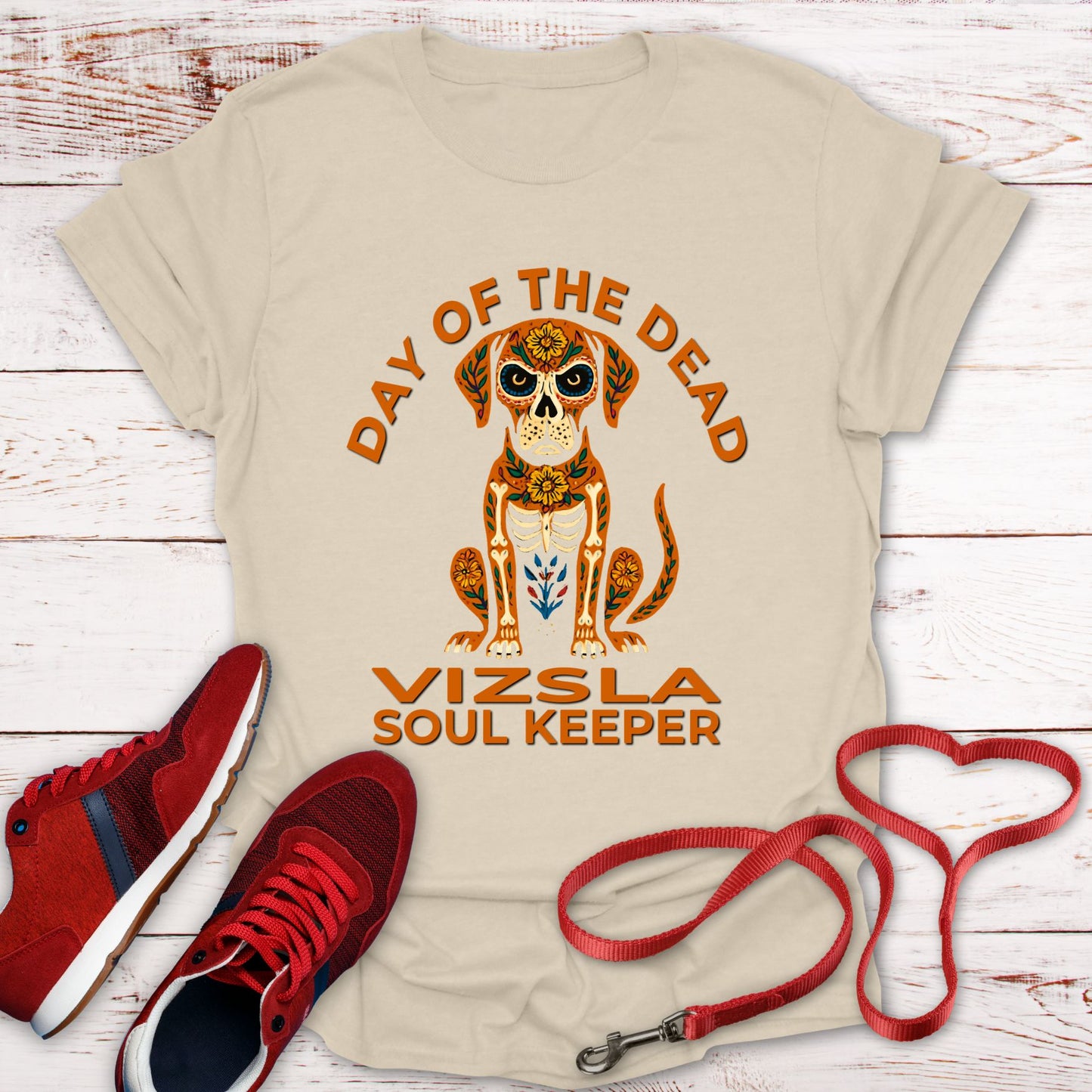 Day of the Dead Vizsla: Soul Keeper Tee