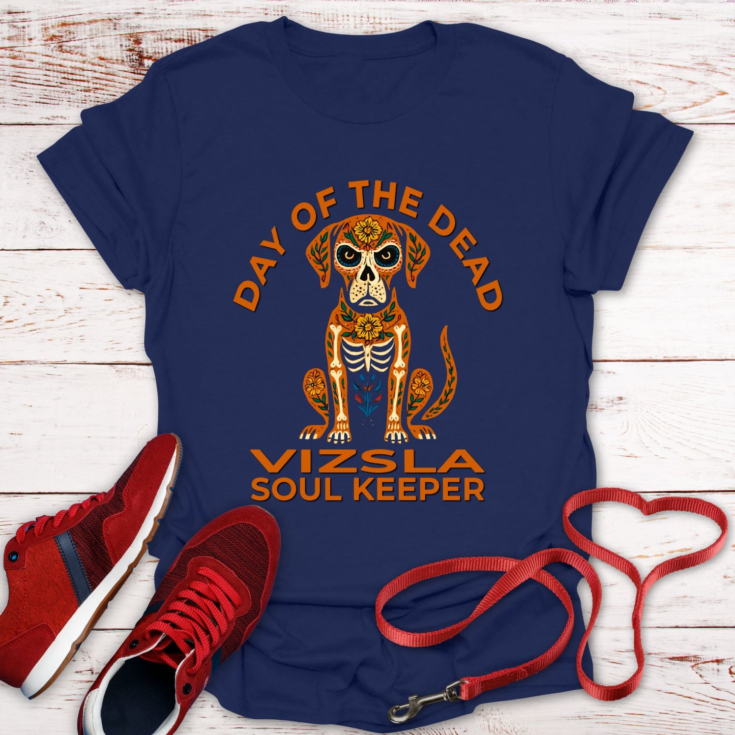 Day of the Dead Vizsla: Soul Keeper Tee