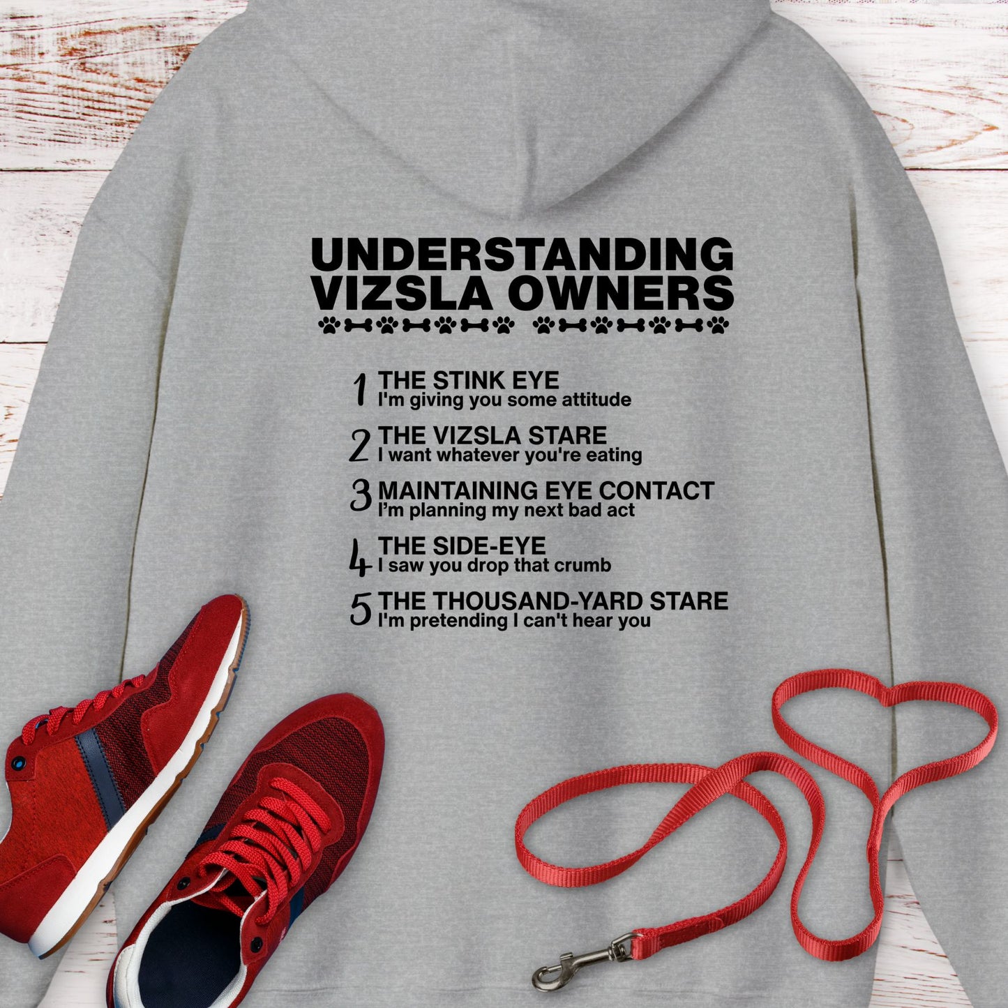 Understanding Vizsla Owners Hoodie Sweatshirt