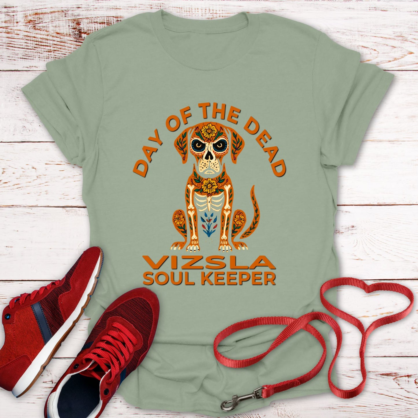 Day of the Dead Vizsla: Soul Keeper Tee