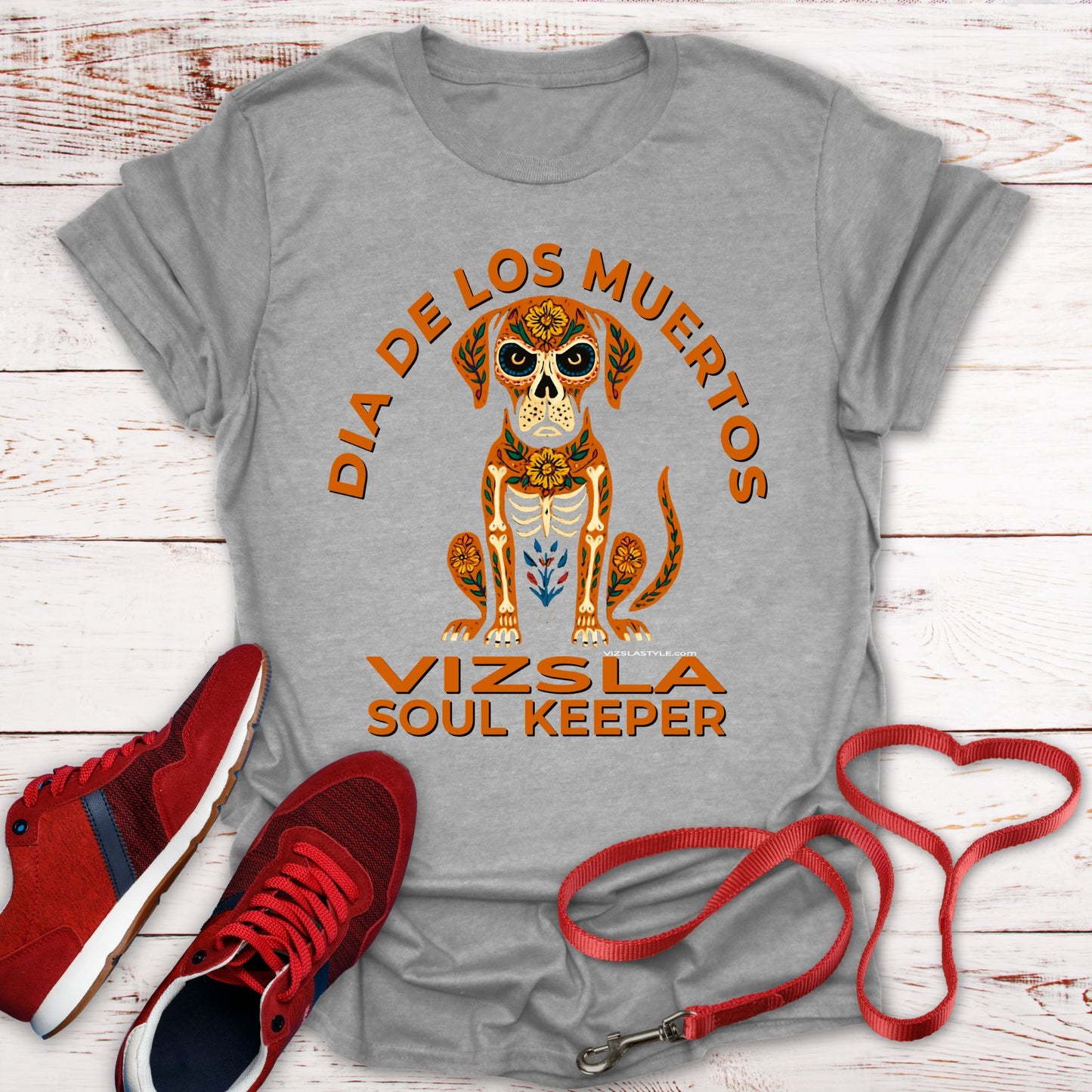Día de Los Muertos Vizsla: Soul Keeper Tee