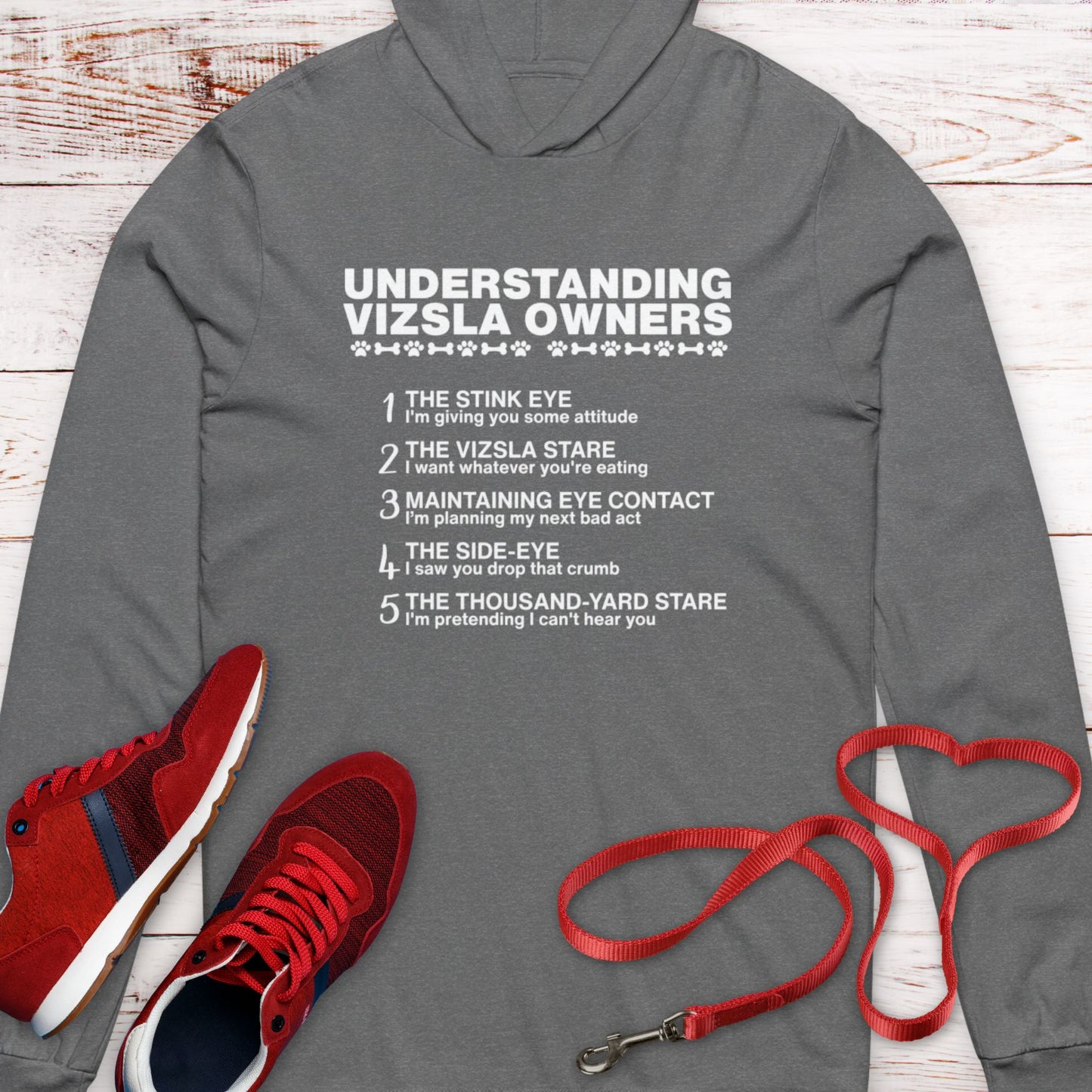 Understanding Vizsla Owners Hooded T-Shirt