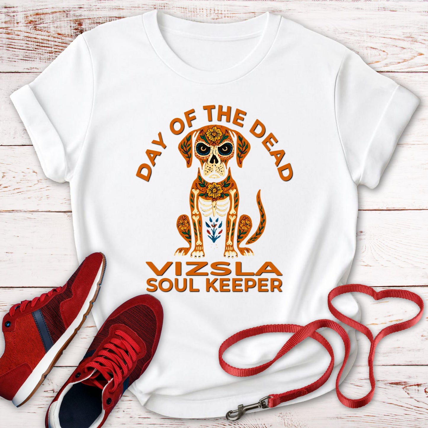 Day of the Dead Vizsla: Soul Keeper Tee