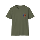 Vizsla Style - Vizsla Mom & Puppy w/ Light Text T-Shirt