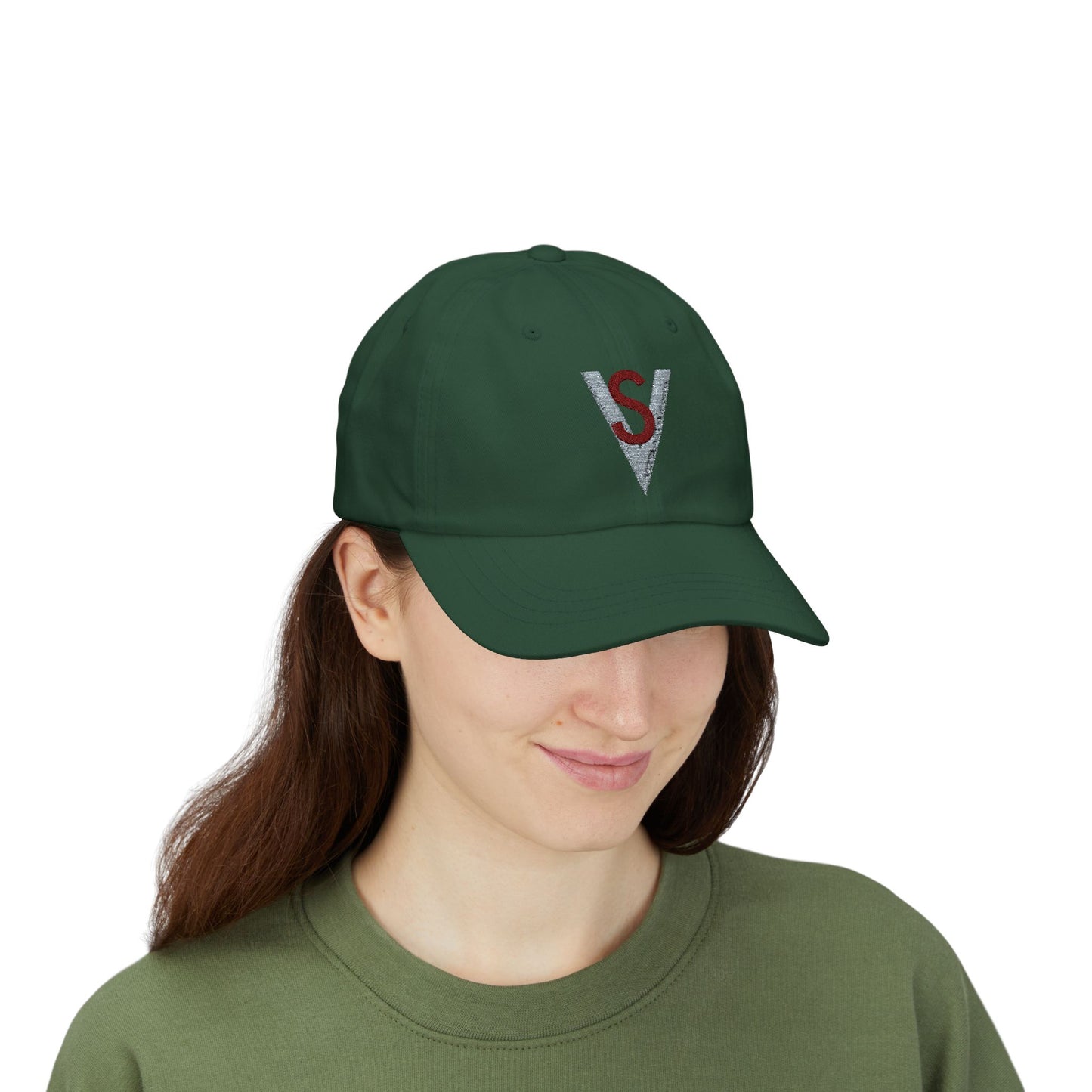 Dad Cap with Distressed 'VS - VizslaStyle' Logo – Classic Unstructured Baseball Hat