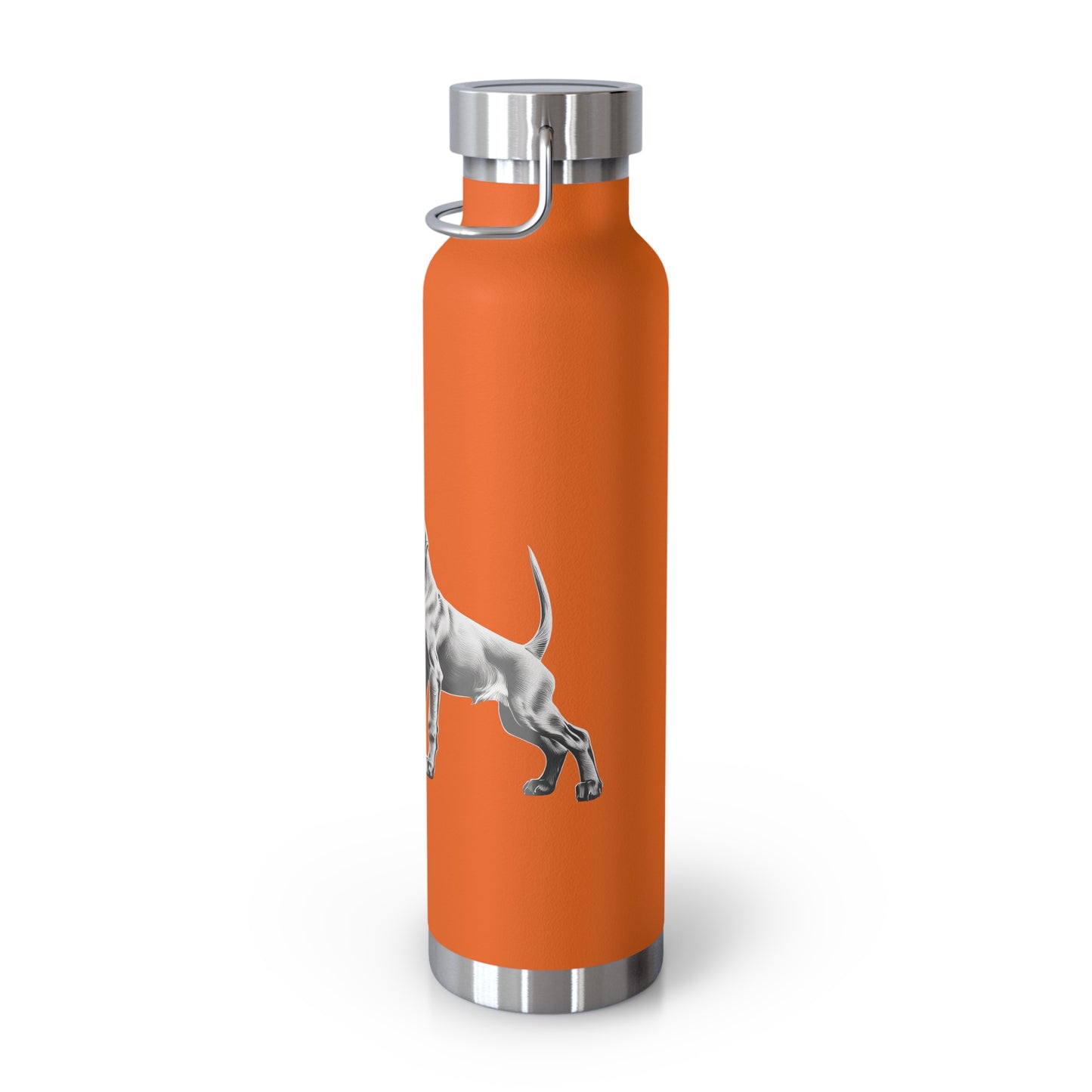 Vizsla Style Puppy w/ Logo - Stylish Copper Insulated Water Bottle