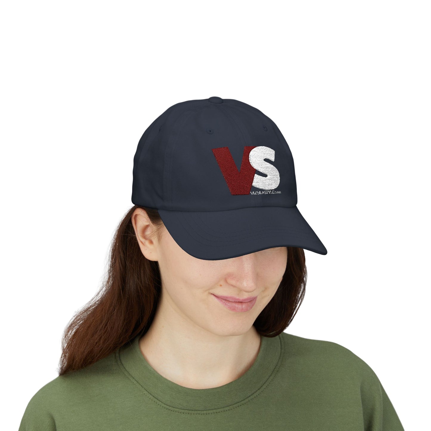 Dad Cap with Distressed 'VS - VizslaStyle' Logo