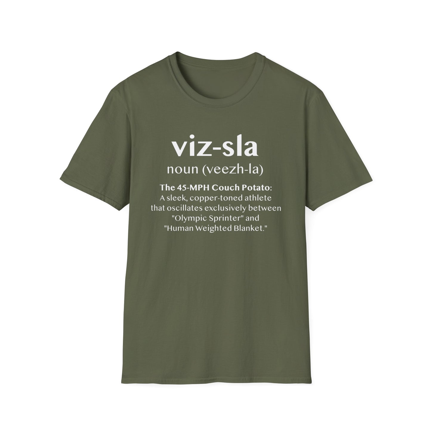 Vizsla Definition T-Shirt — "viz-sla | noun (veezh-la)" Dog Lover Tee