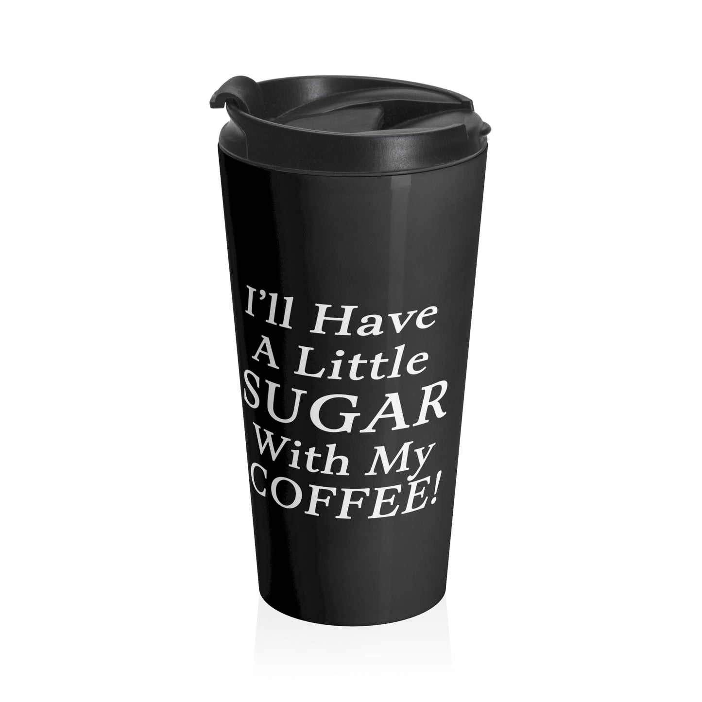 "Little Sugar" Senior Vizsla Travel Mug - The Perfect Companion for Velcro Dog Owners