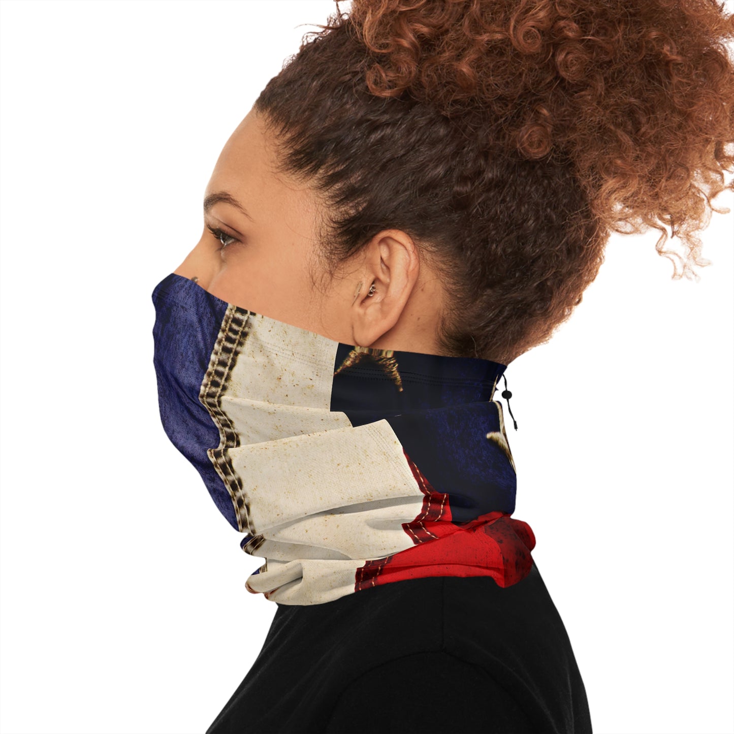 Neck Gaiter - Distressed American Flag