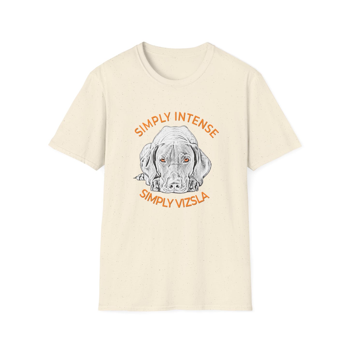 Simply Intense Vizsla T-Shirt — Vizsla Dog Portrait Tee