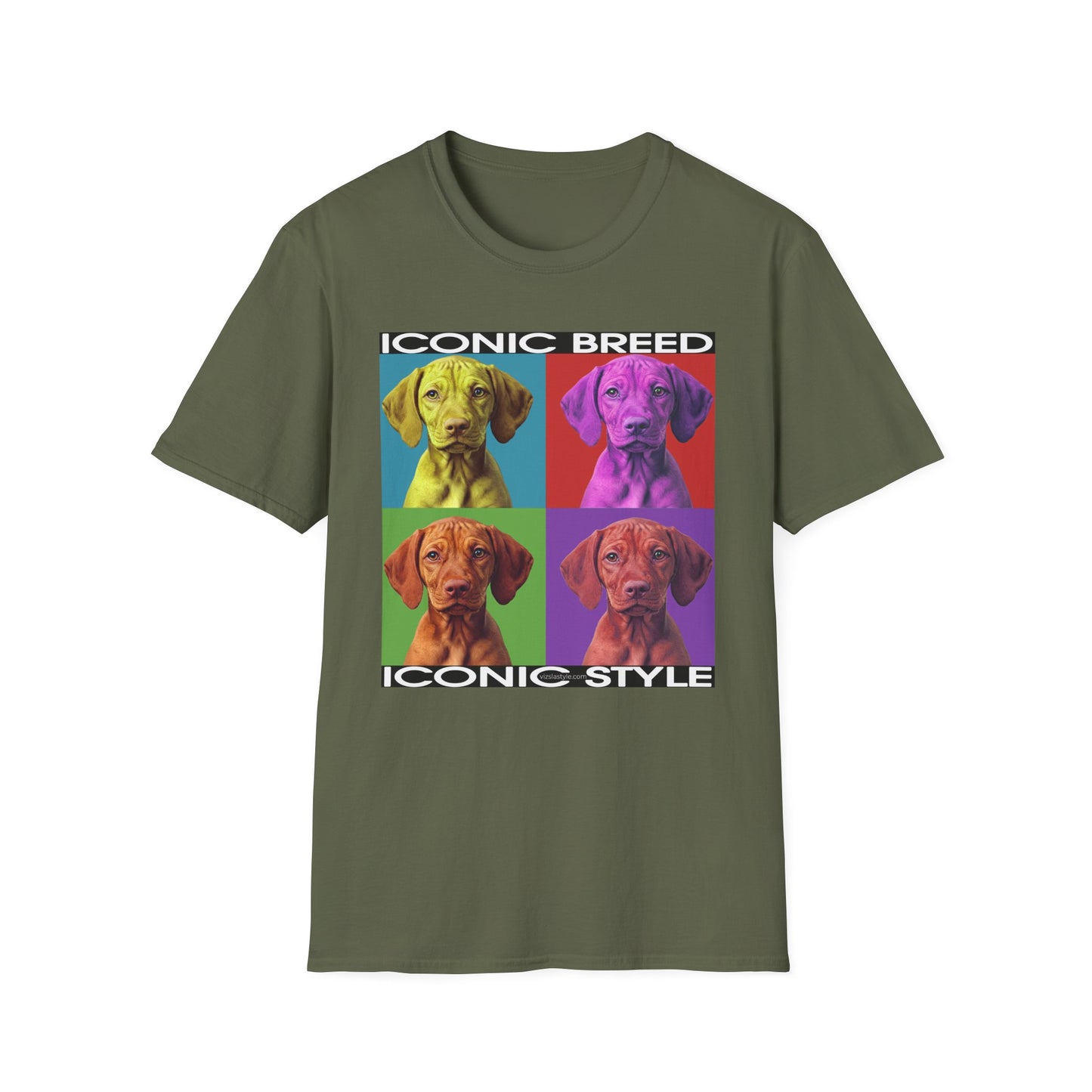 Iconic Breed meets Iconic Style! Vizsla Dog Lover Tee