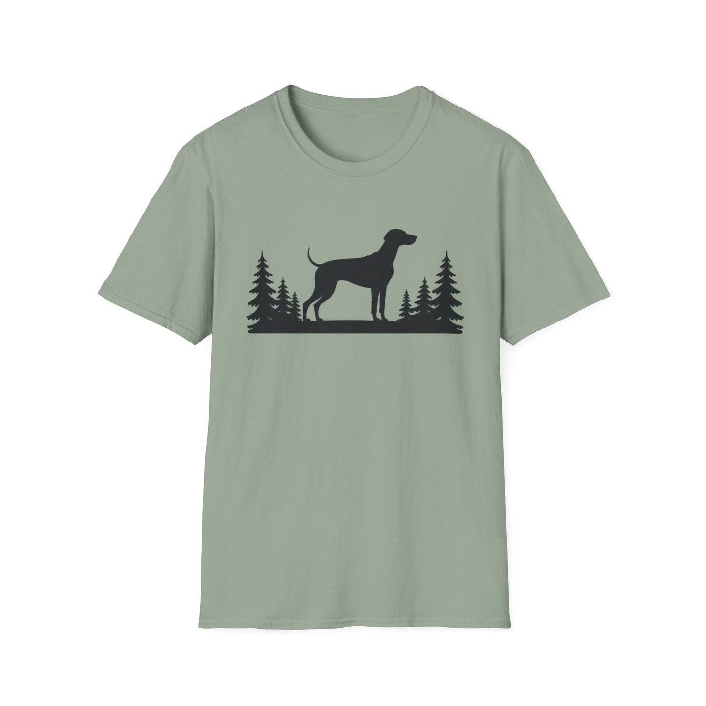 Vizsla Silhouette Forest T-Shirt — Proud Vizsla Dog Tee