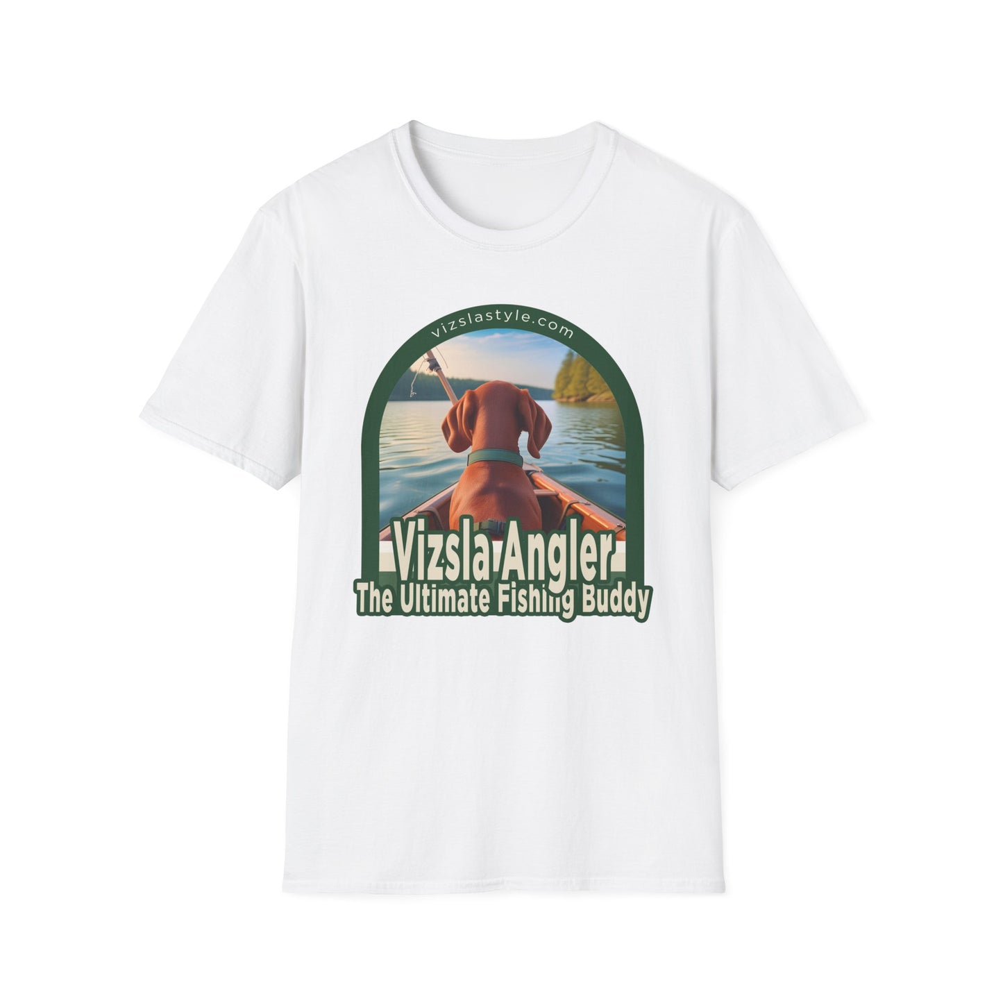 Vizsla Angler, The Ultimate Fishing Buddy! t-shirt
