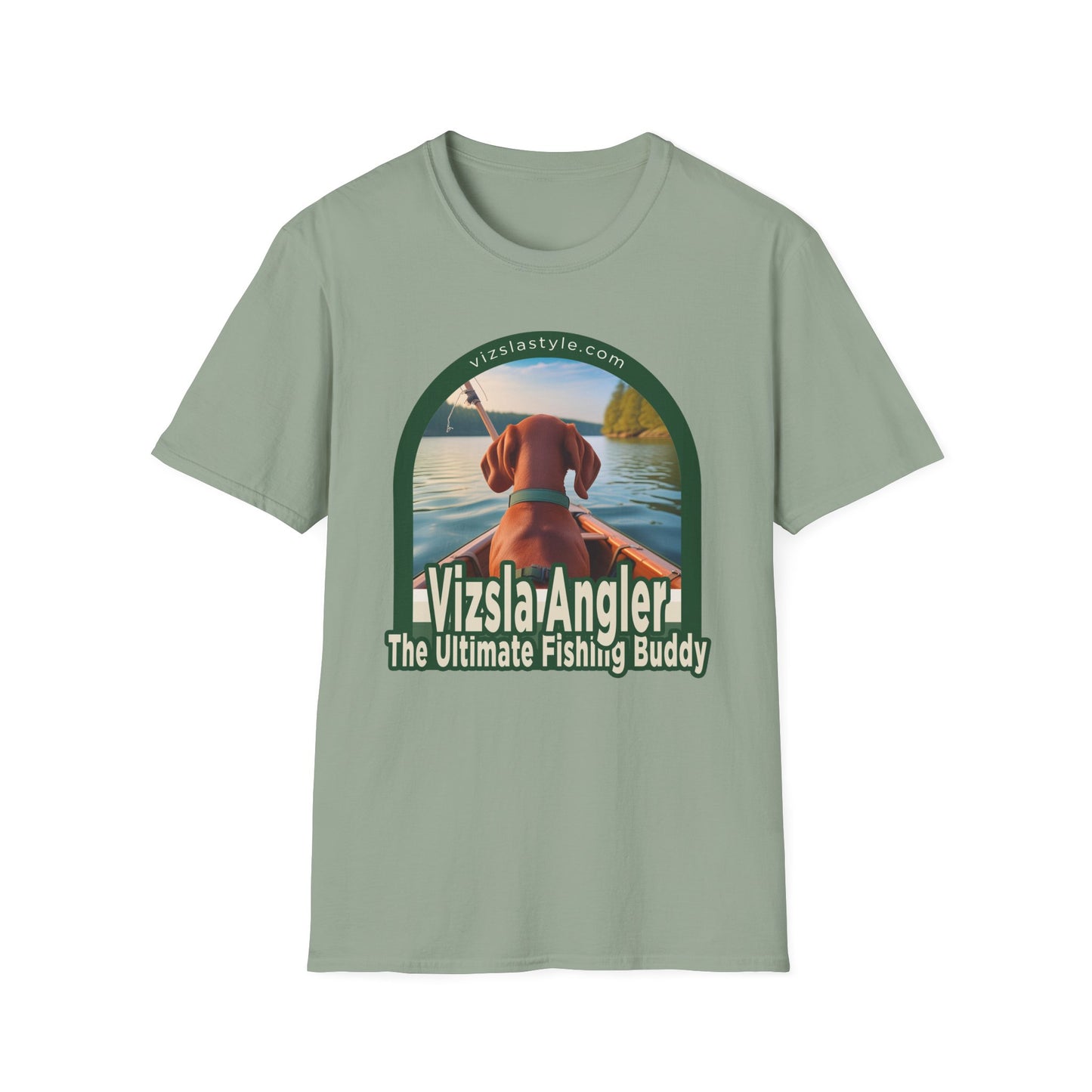 Vizsla Angler, The Ultimate Fishing Buddy! t-shirt