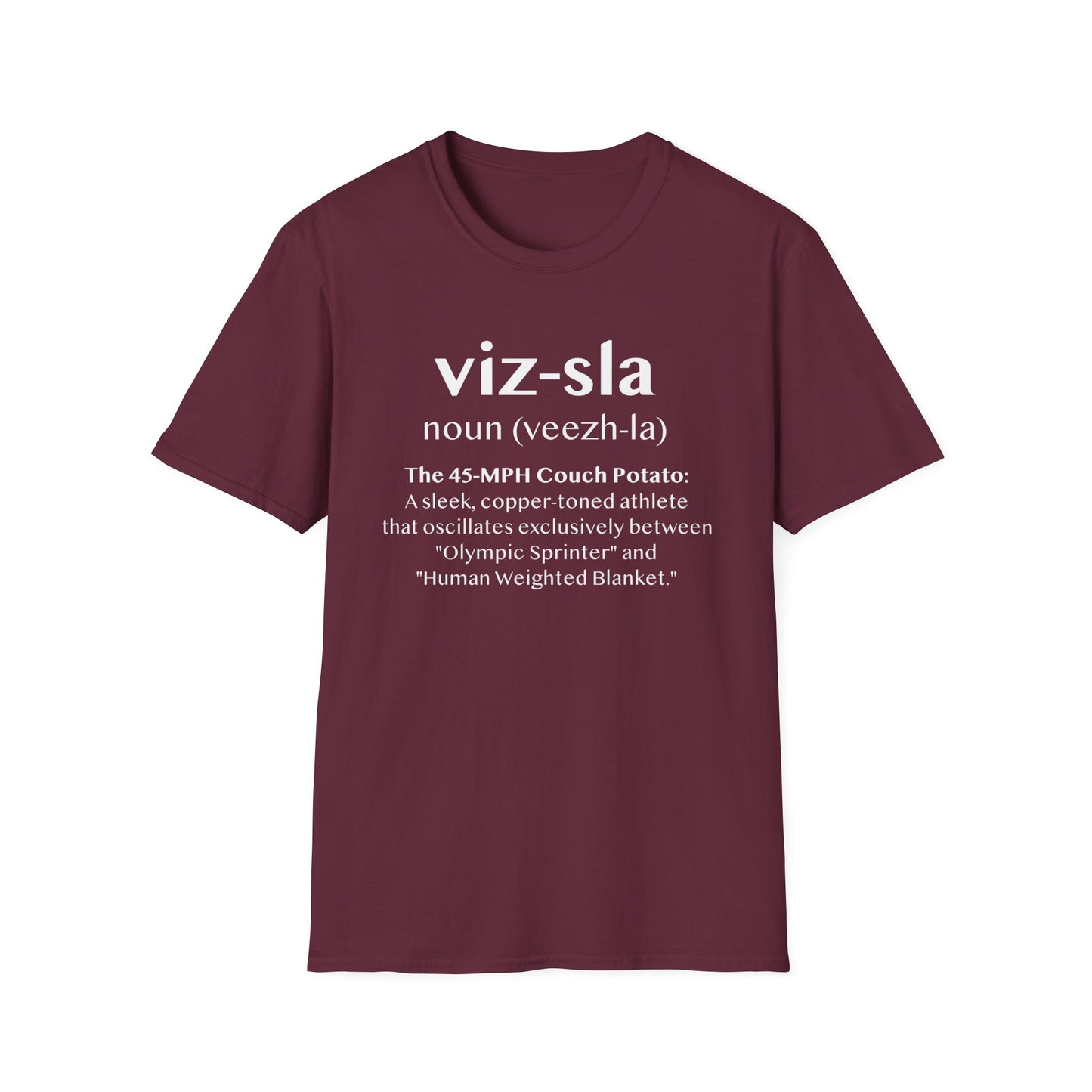 Vizsla Definition T-Shirt — "viz-sla | noun (veezh-la)" Dog Lover Tee