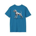 Vizsla Style - Vizsla Mom & Puppy w/ Dark Text T-Shirt