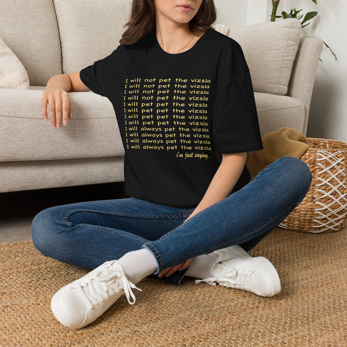 I Will Always Pet the Vizsla T-Shirt — Funny Vizsla Dog Lover Tee