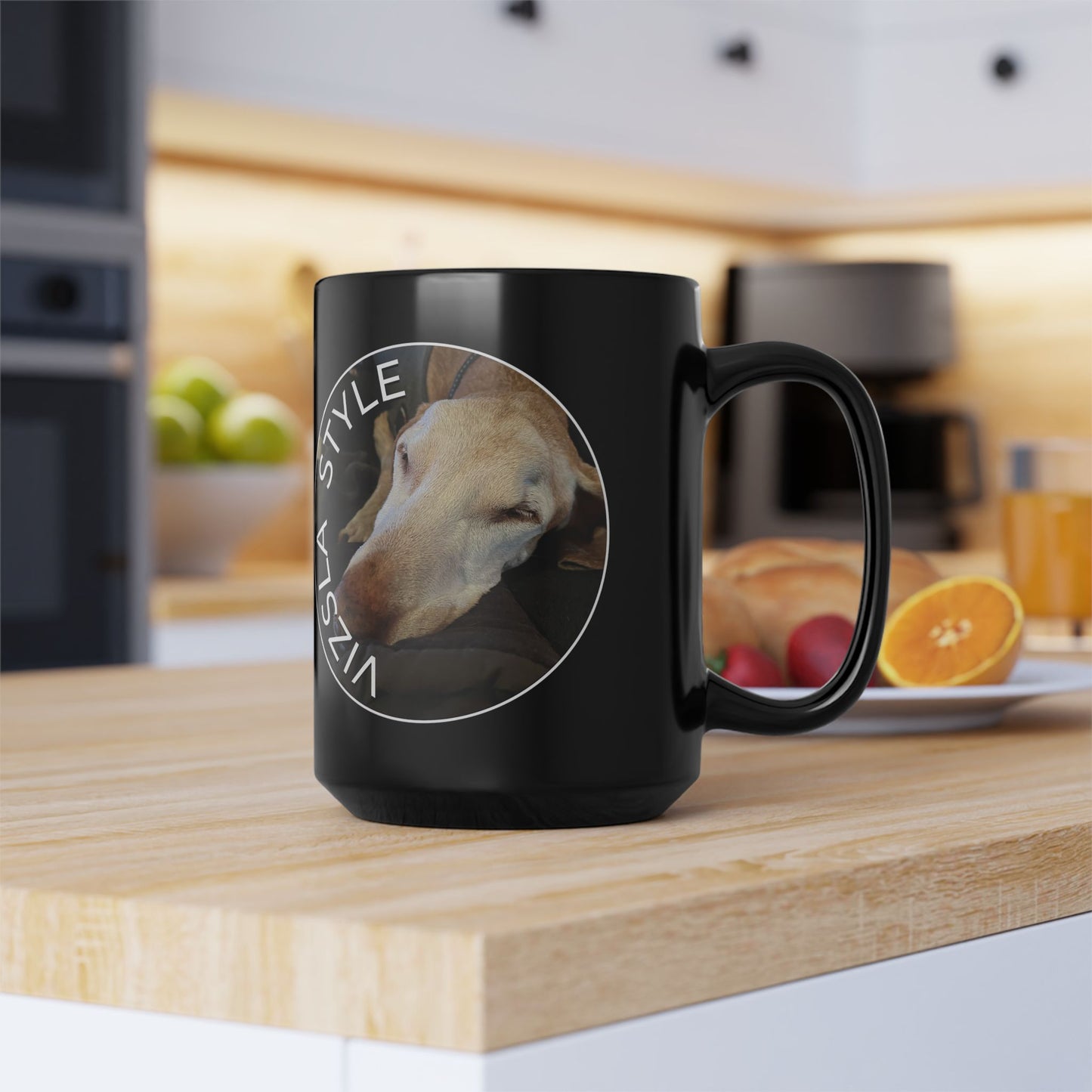 Custom Sugar Faced Vizsla Mug