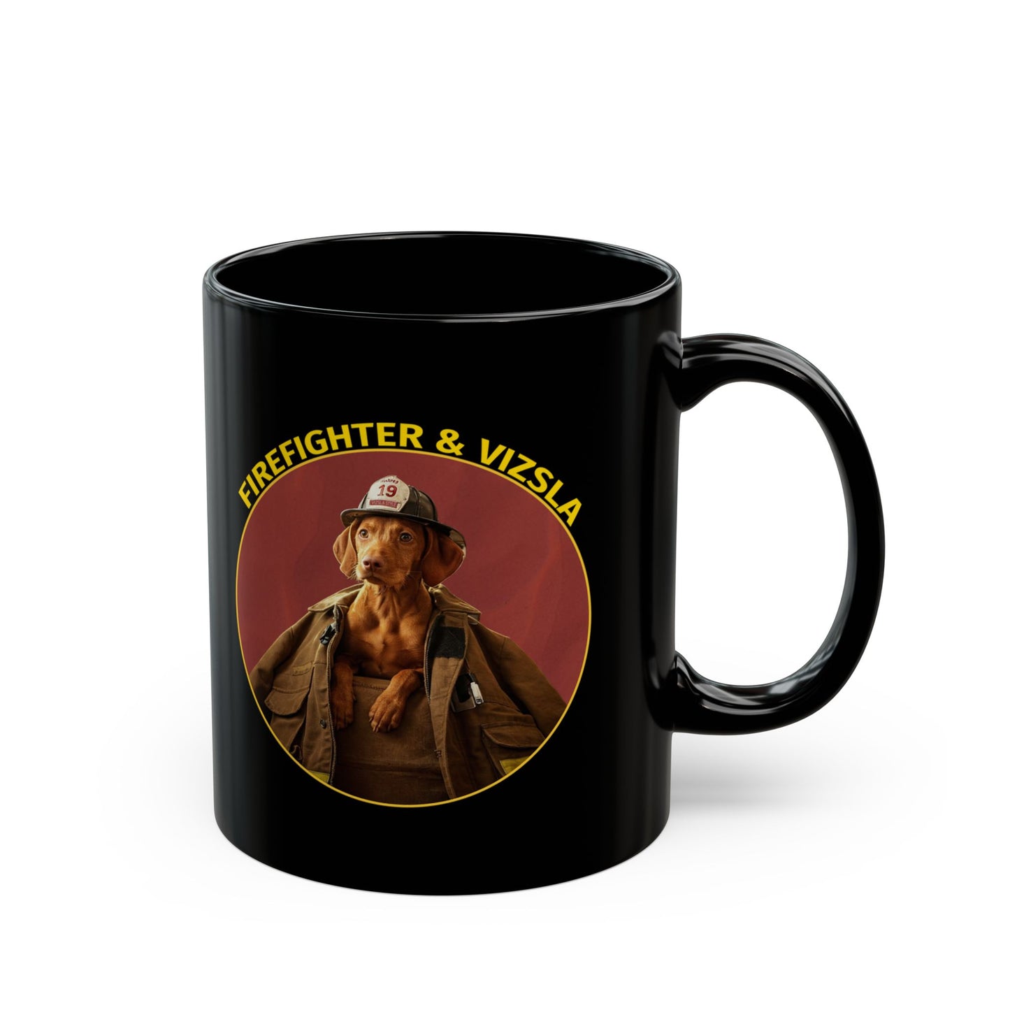 Perfect Response Team - Firefighter & Vizsla