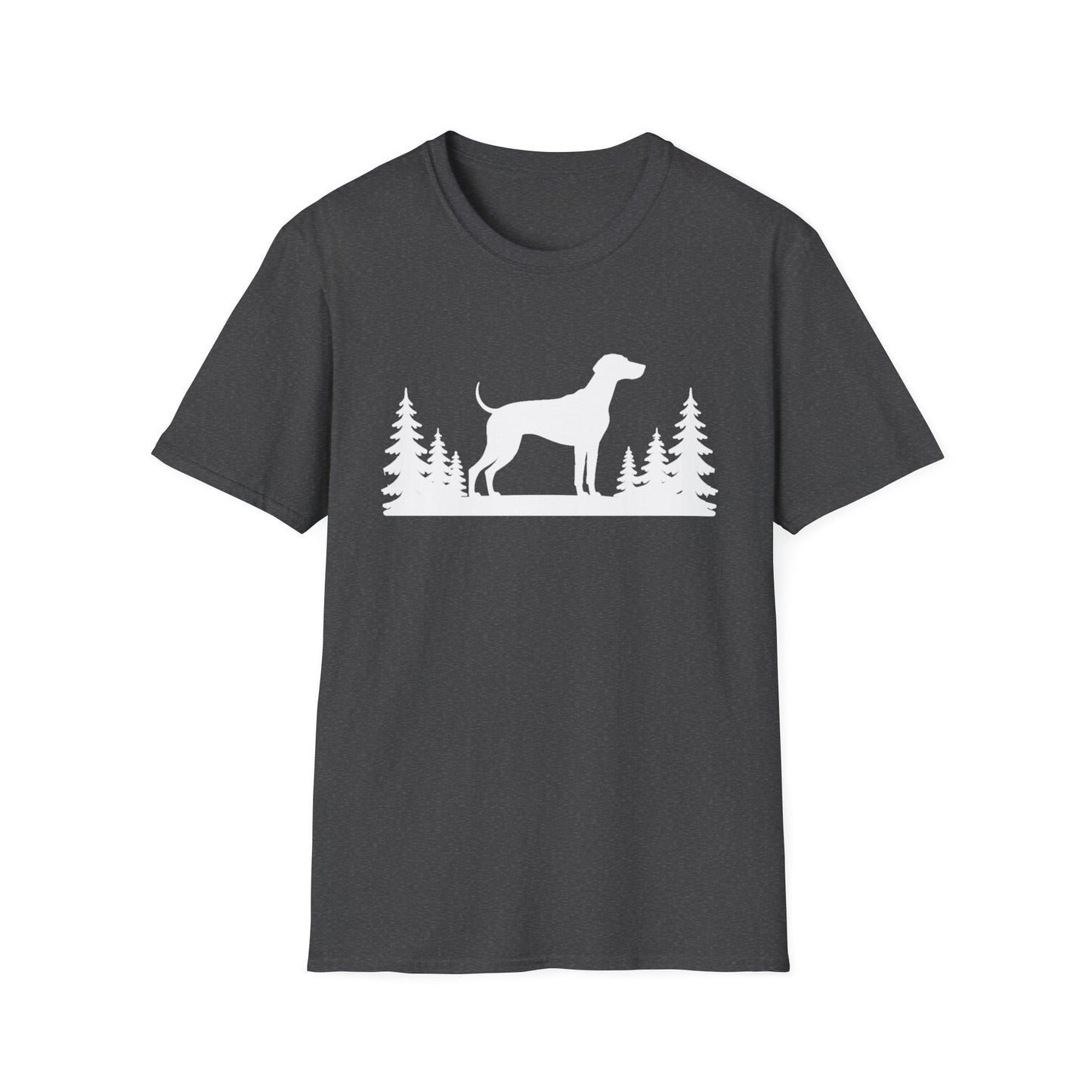 Vizsla Silhouette Forest T-Shirt — Proud Vizsla Dog Tee