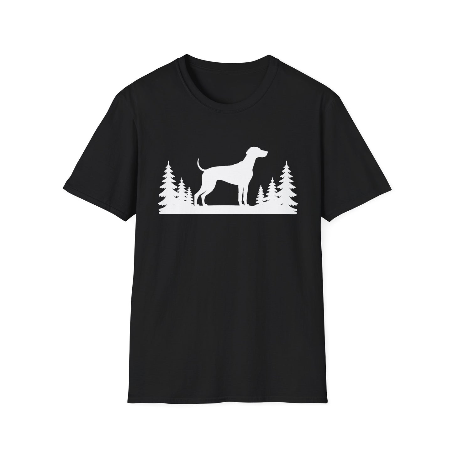 Vizsla Silhouette Forest T-Shirt — Proud Vizsla Dog Tee