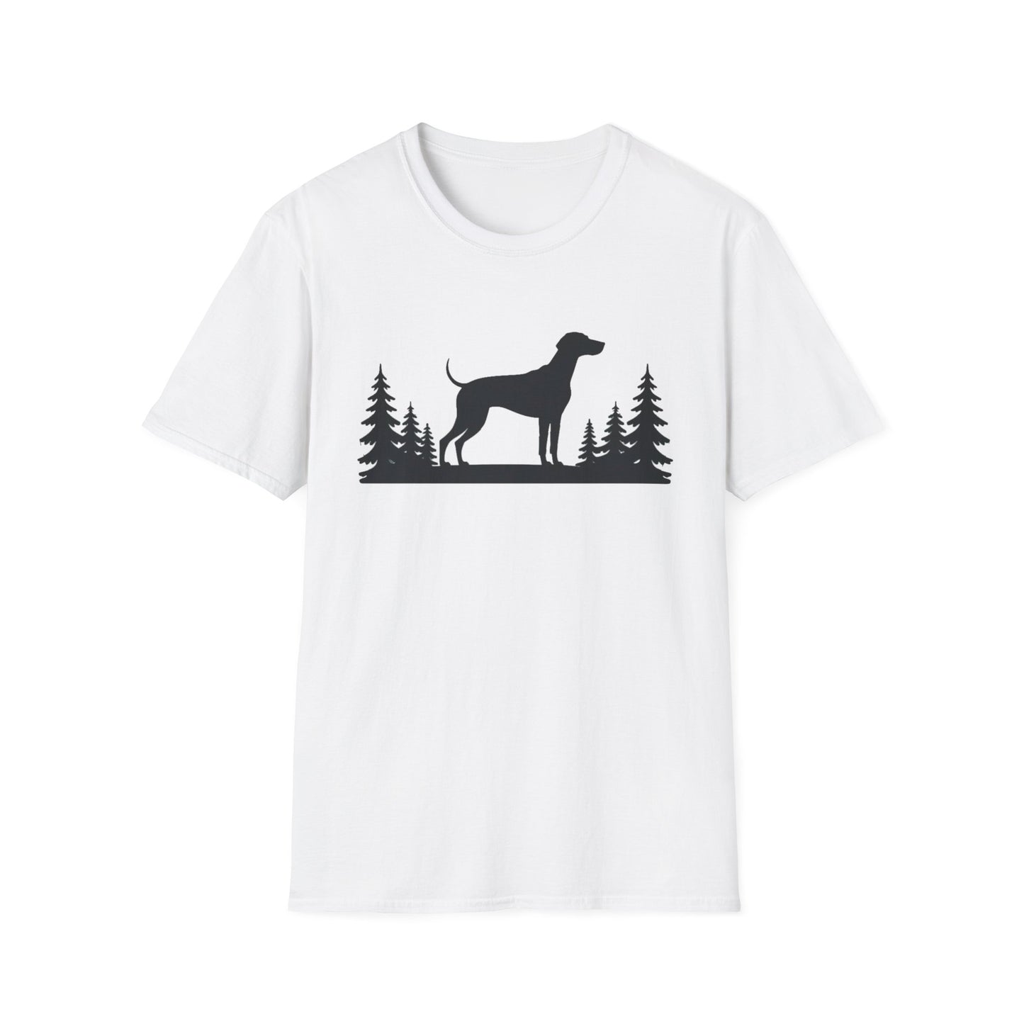Vizsla Silhouette Forest T-Shirt — Proud Vizsla Dog Tee